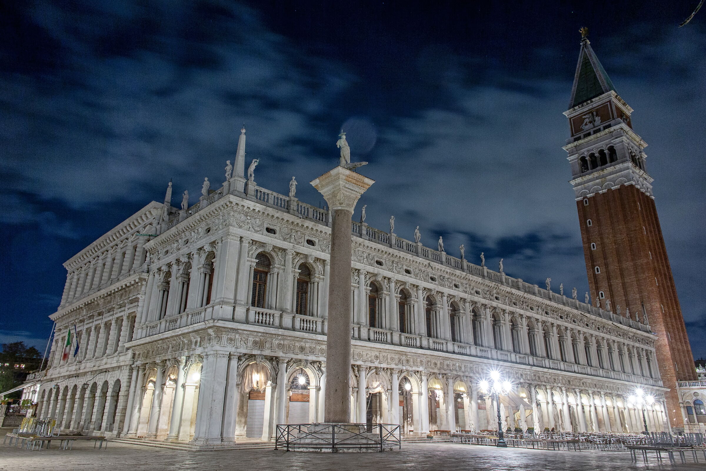 Venice - The Marciana National Library...