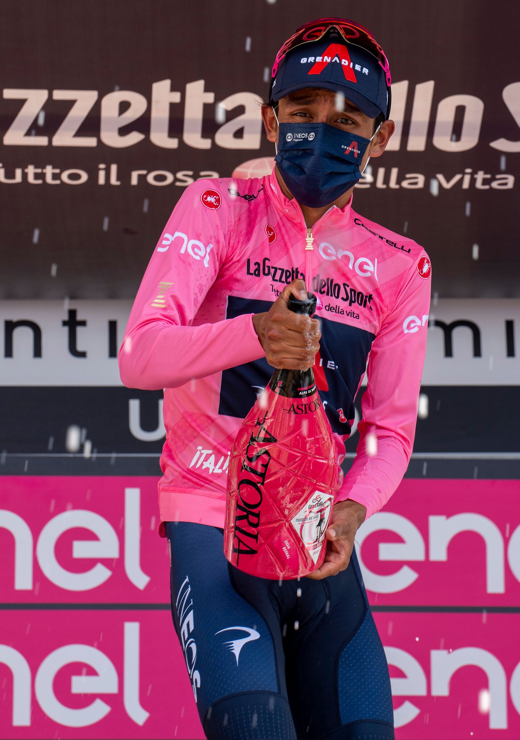 Egan Bernal Giro d'Italia 2021 Alpe di Mera ...