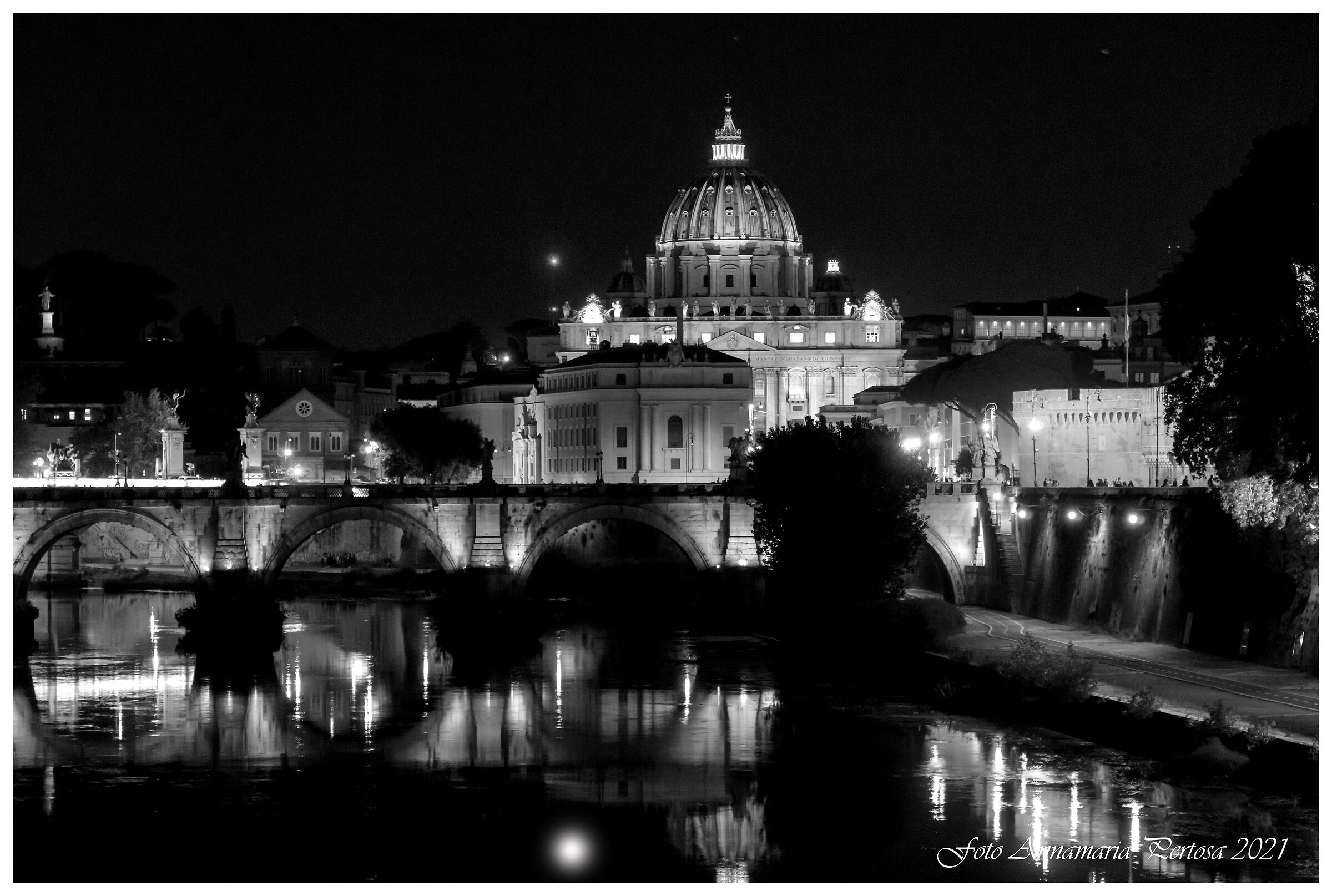 The Lungotevere and San Pietro...