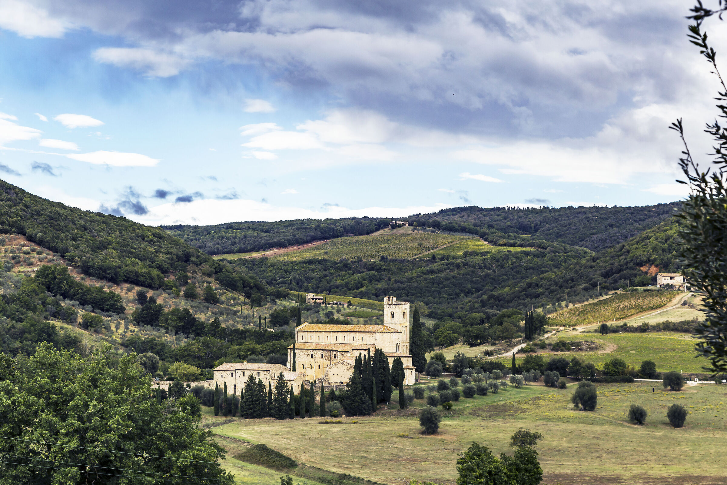 Abbey of Sant'Antimo....