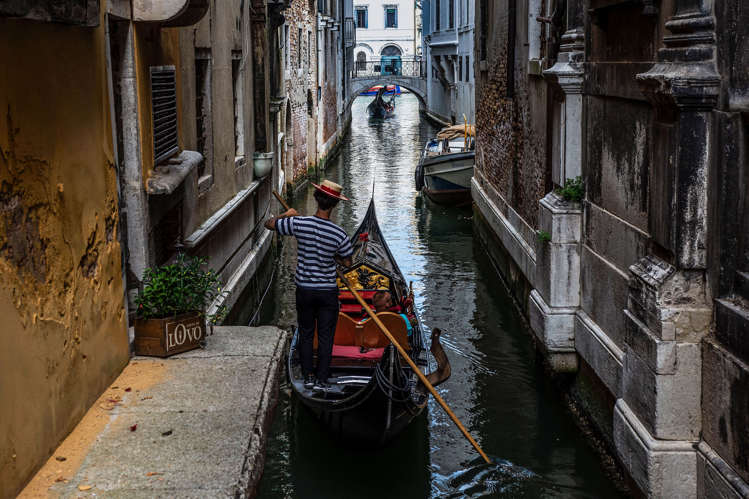 the gondolier...