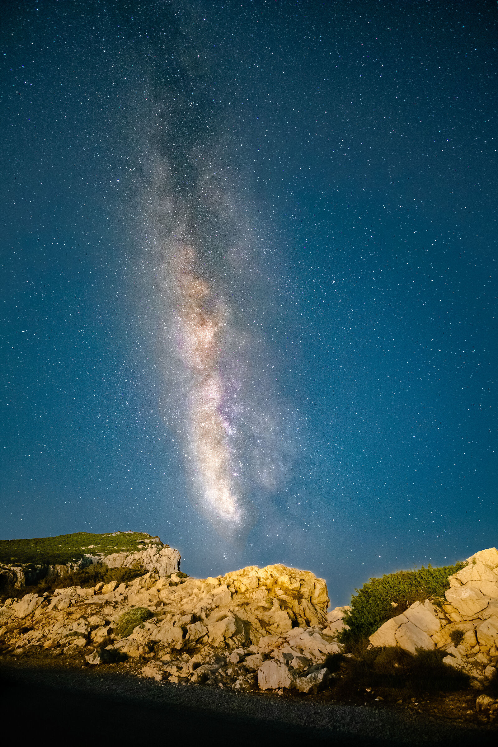 Milky Way to Capo Caccia...