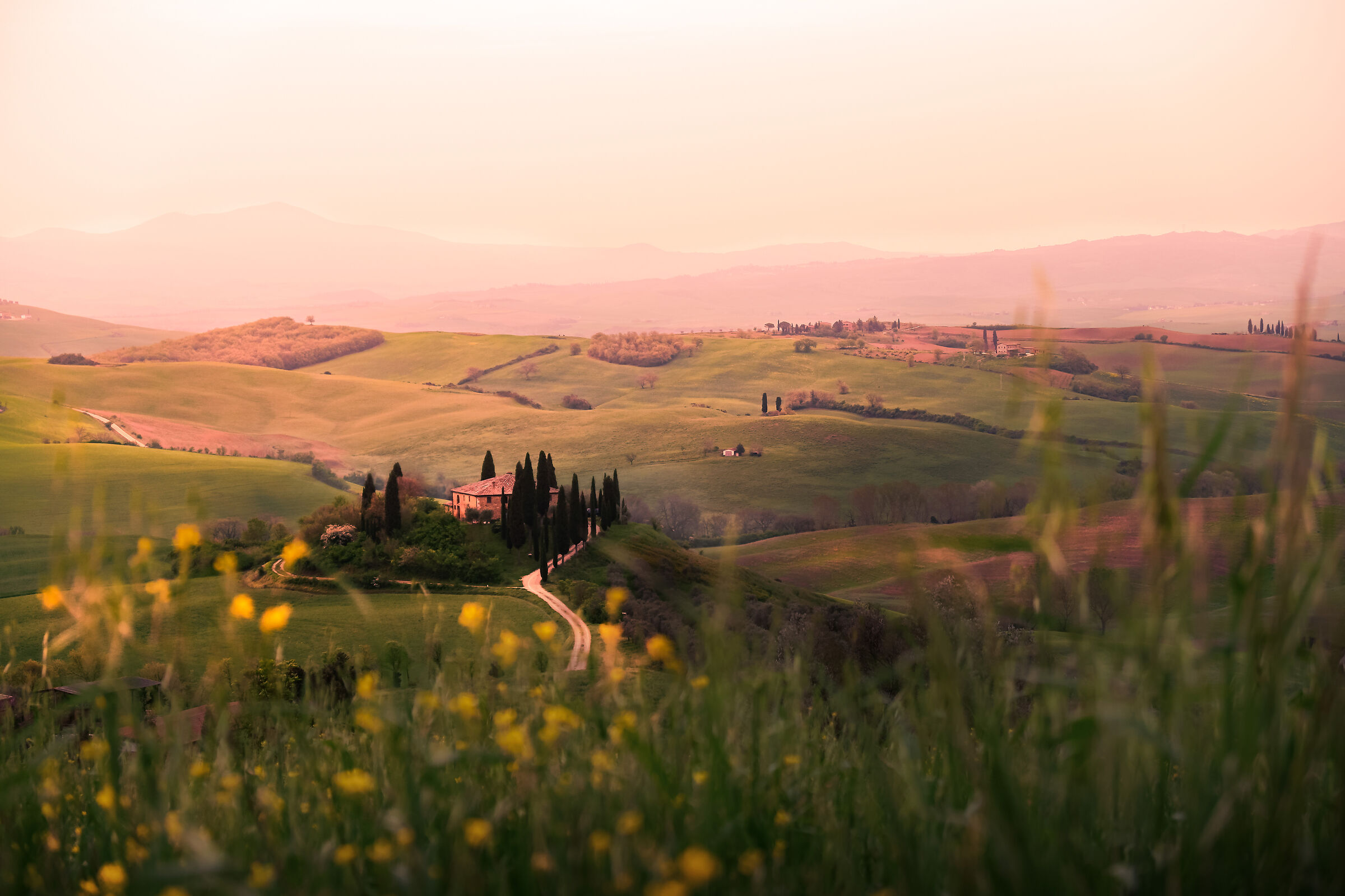 Spring Dawn Tuscany...