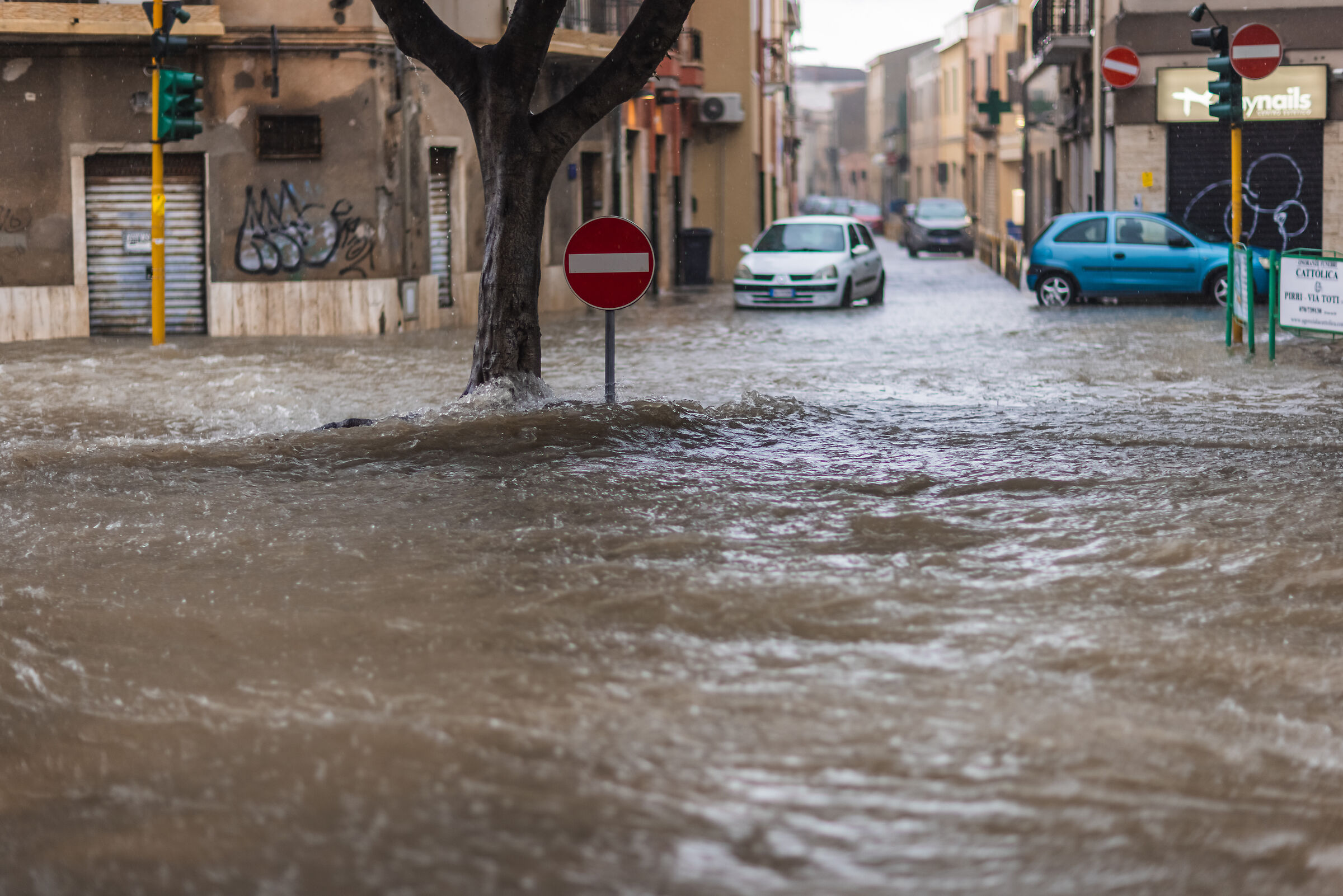 Alluvione a Cagliari 14-11-2021...