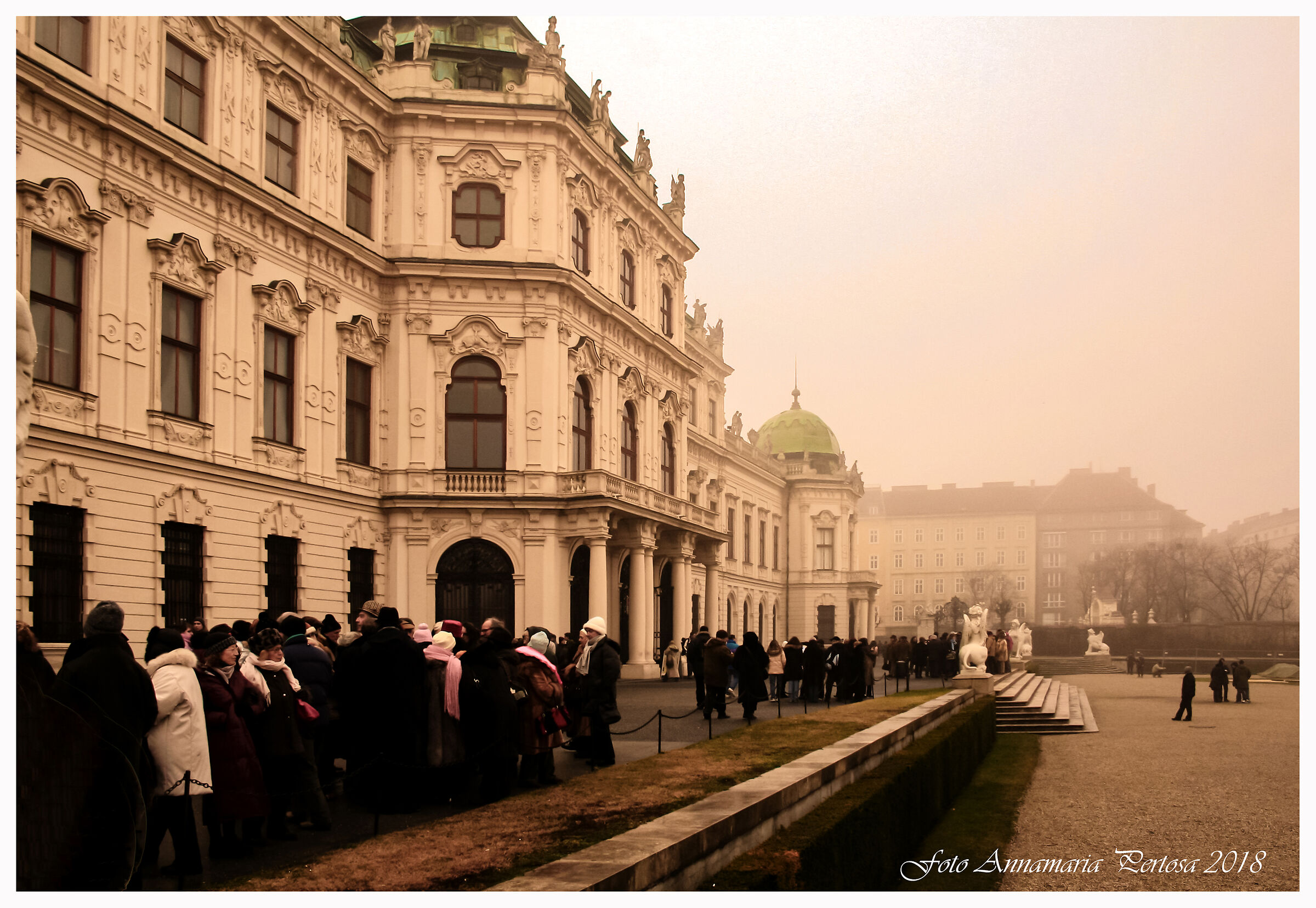 Il Castello di Schönbrunn a Vienna...