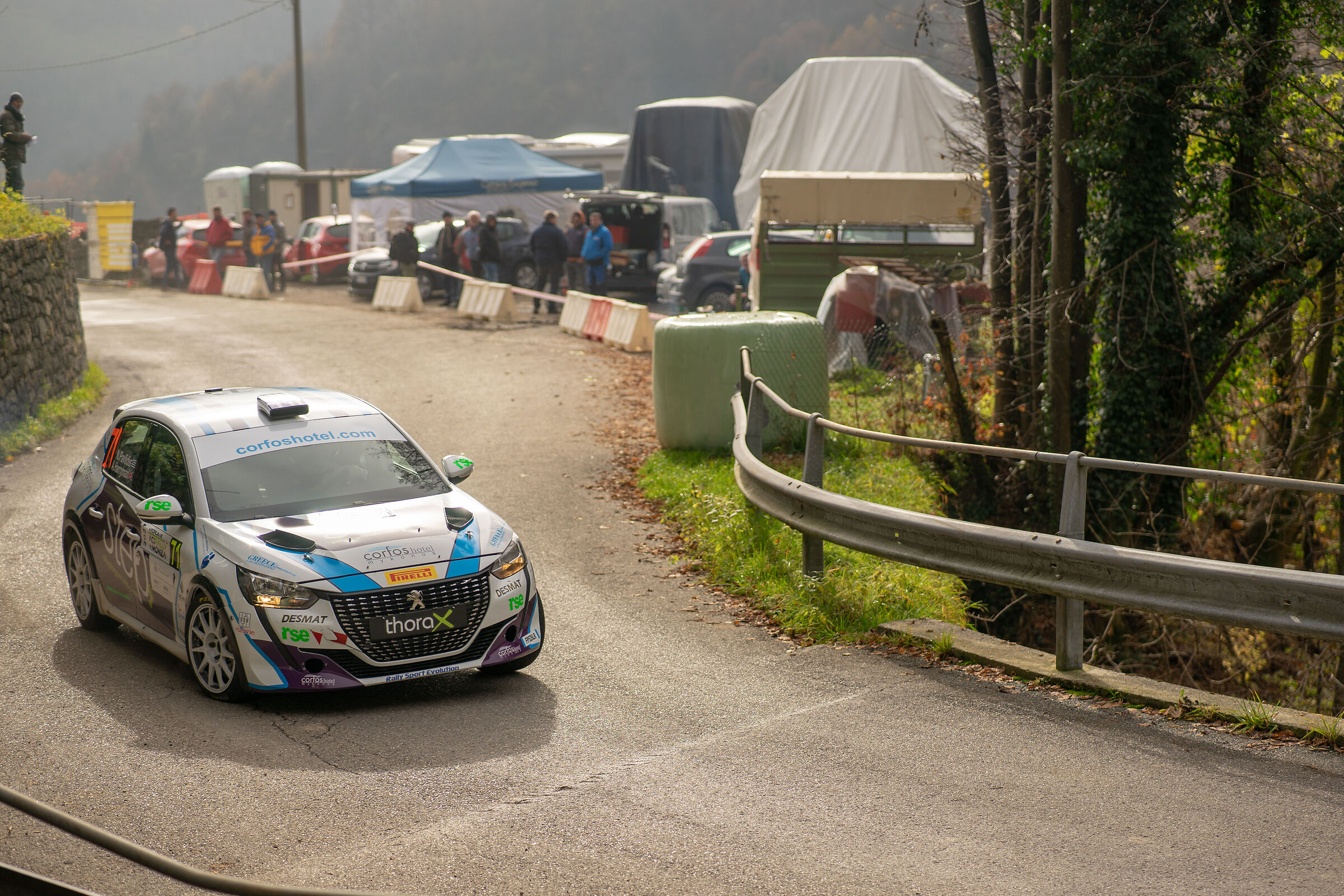 peugeot 208 , special stage Gerosa...