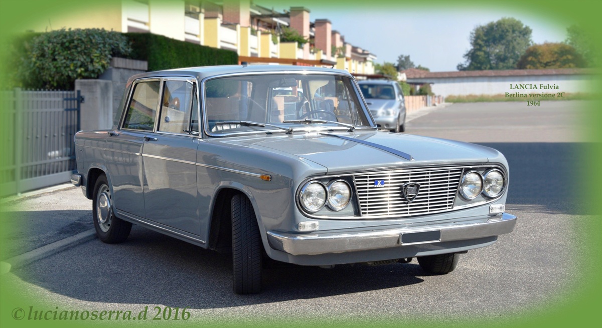 Lancia Fulvia berlina versione 2C - 1964...