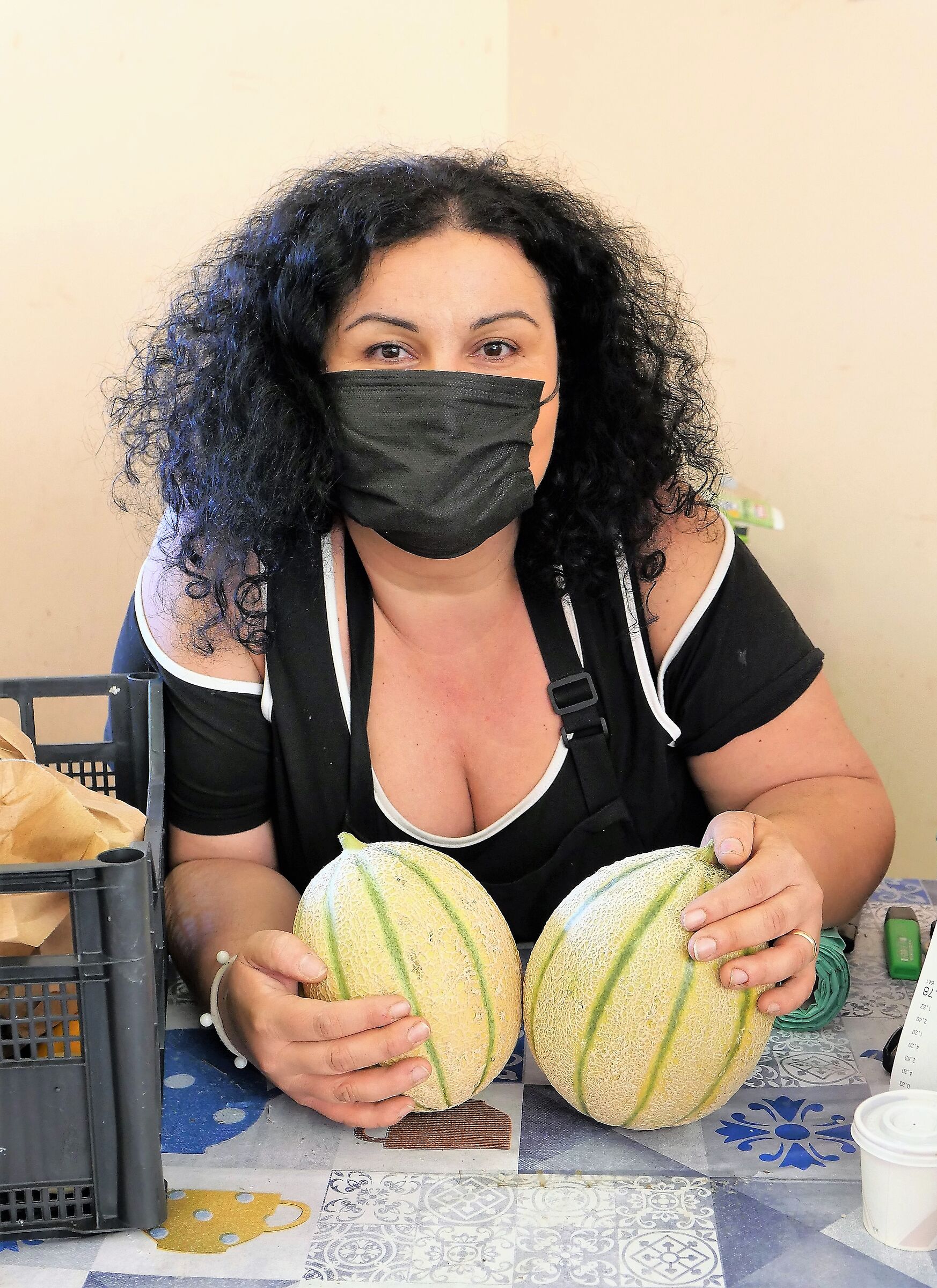 By the way, two melons, please!...