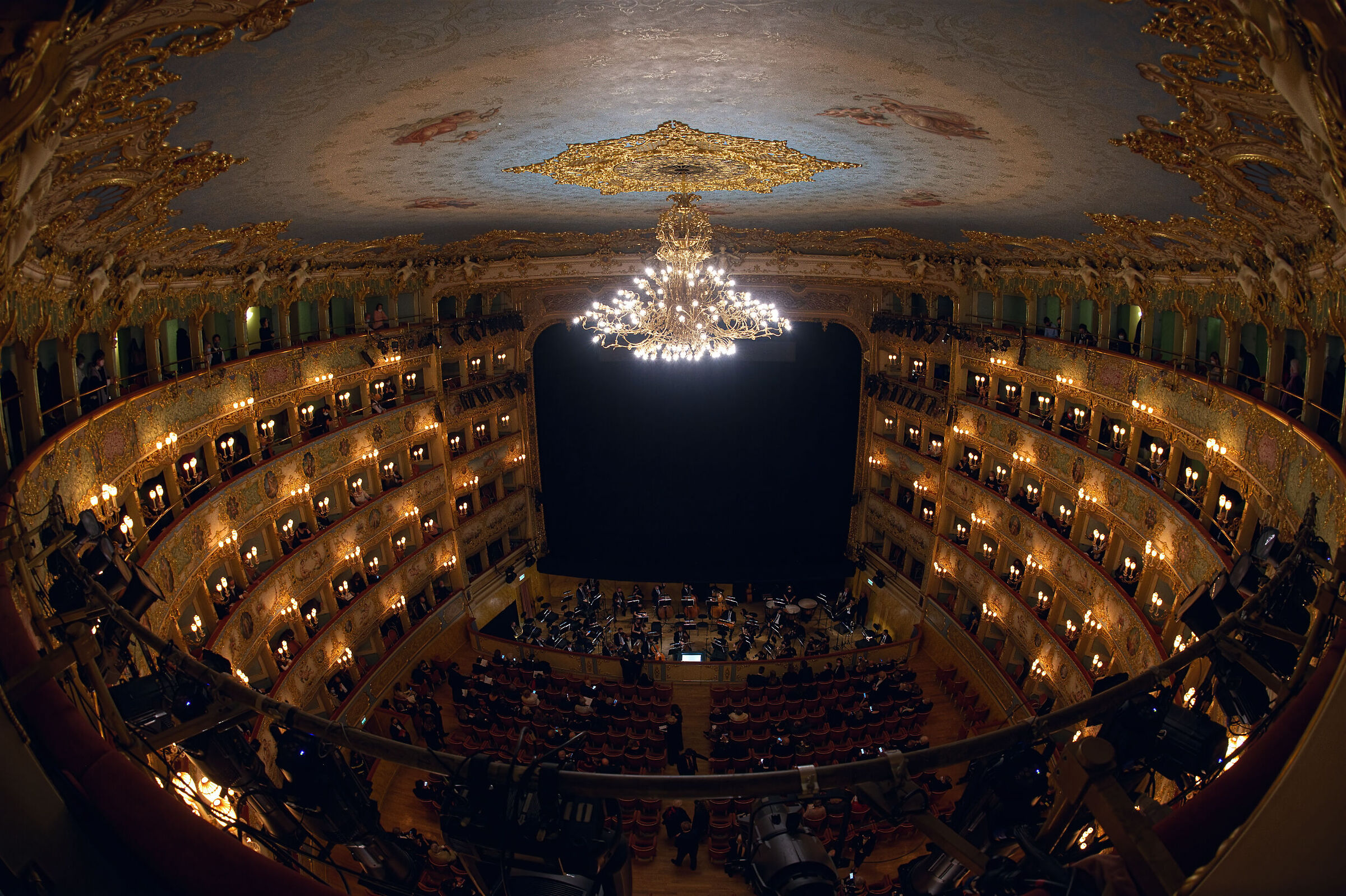 Teatro La Fenice in Venice...