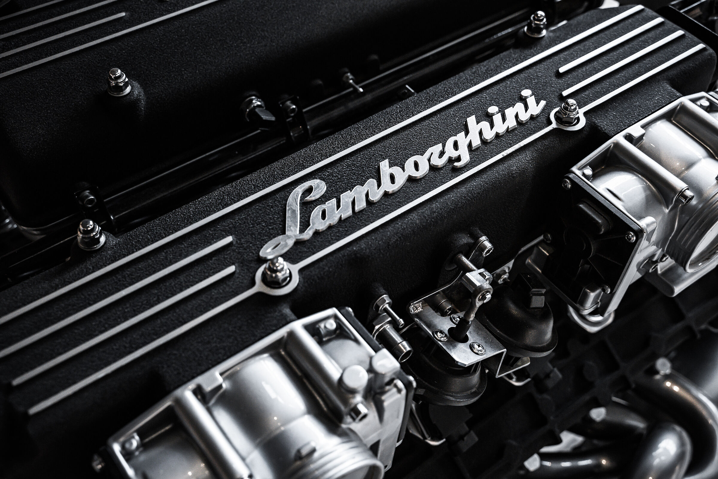 Lamborghini engine...