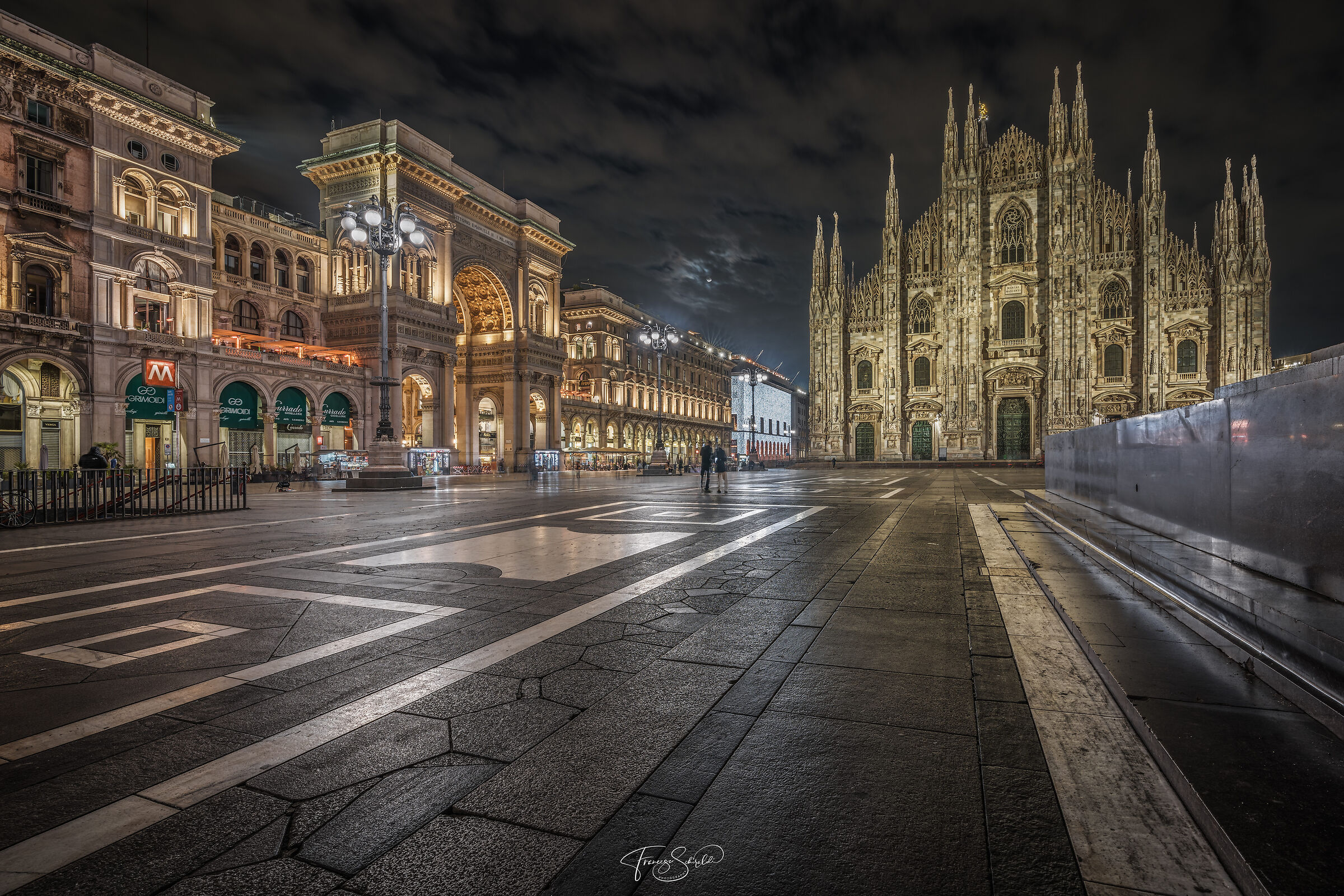 Il magnifico Duomo di Milano...