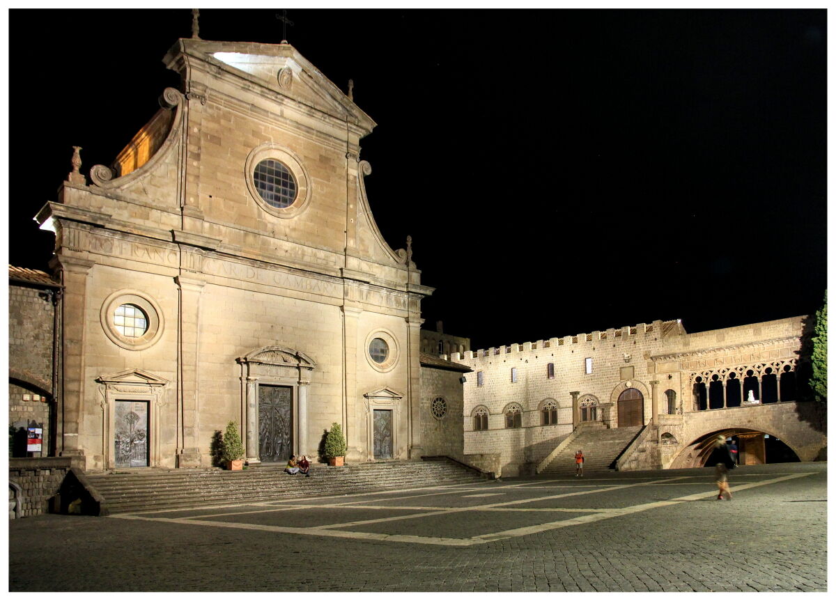 ... an evening in Viterbo...
