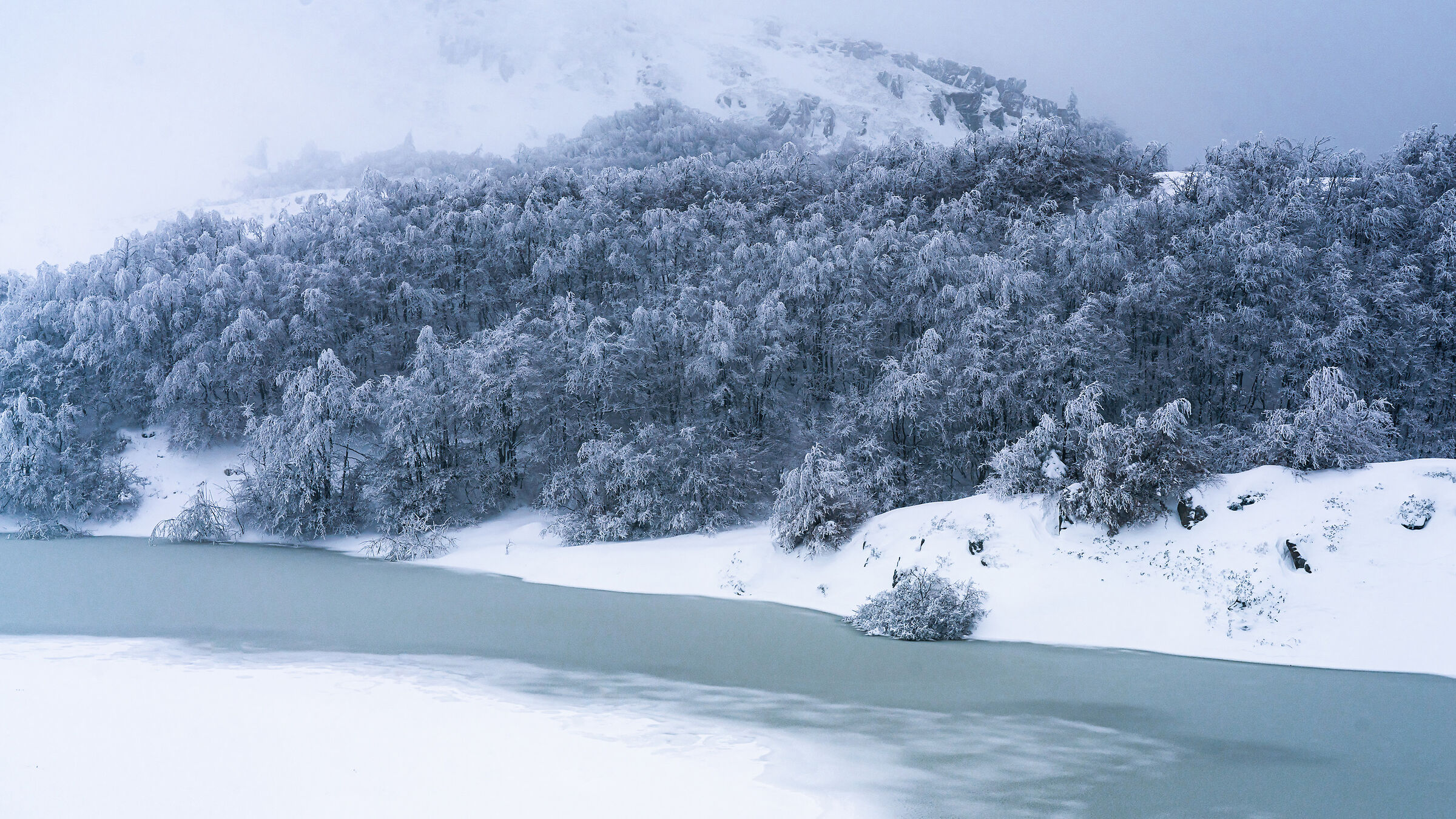 Prima neve in Appennino - Lago Nero, Novembre 2021...