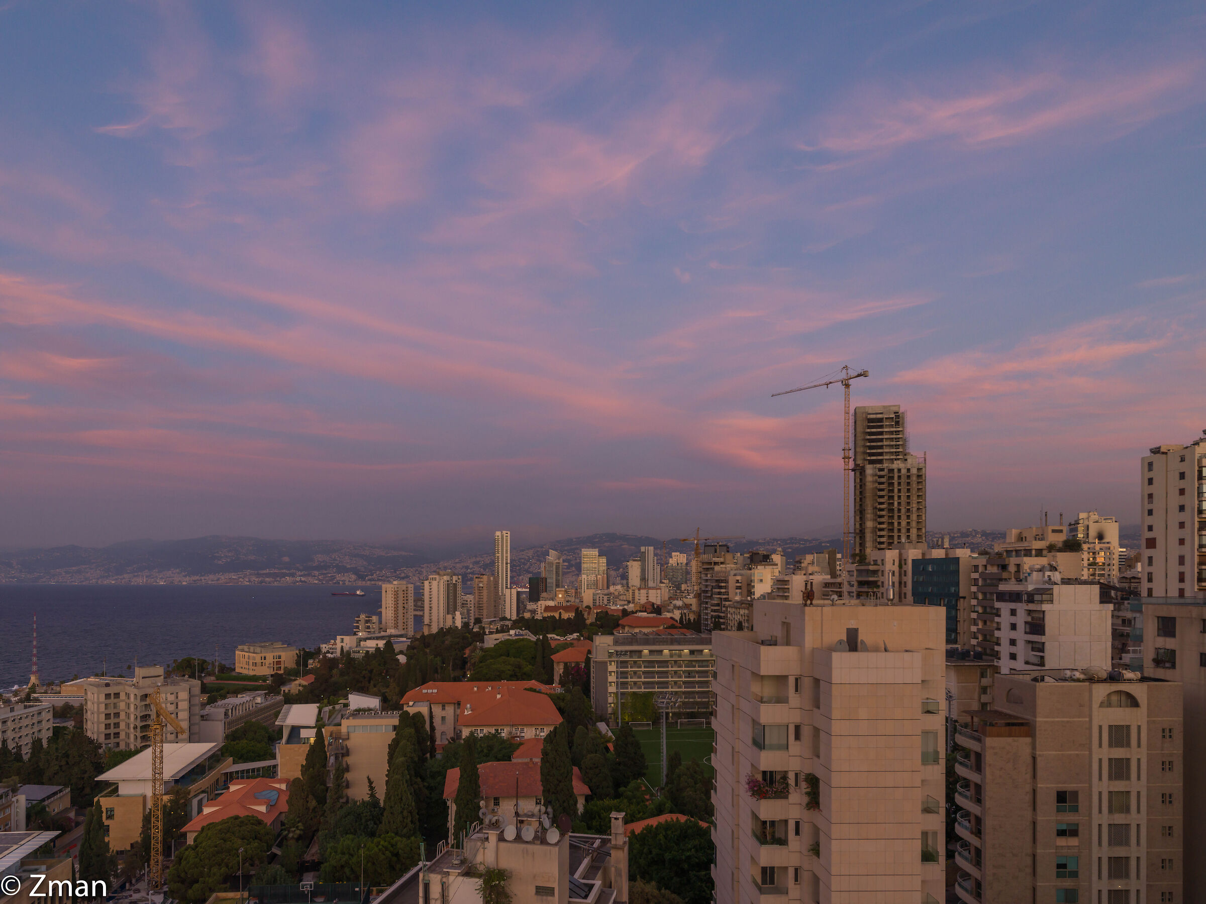Beirut at Sunset...
