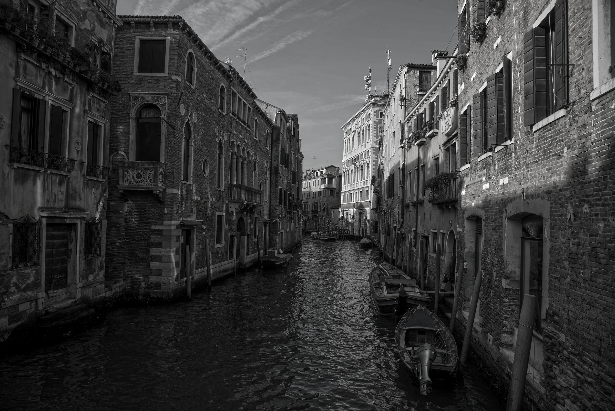 Venice Panorama on the canal...