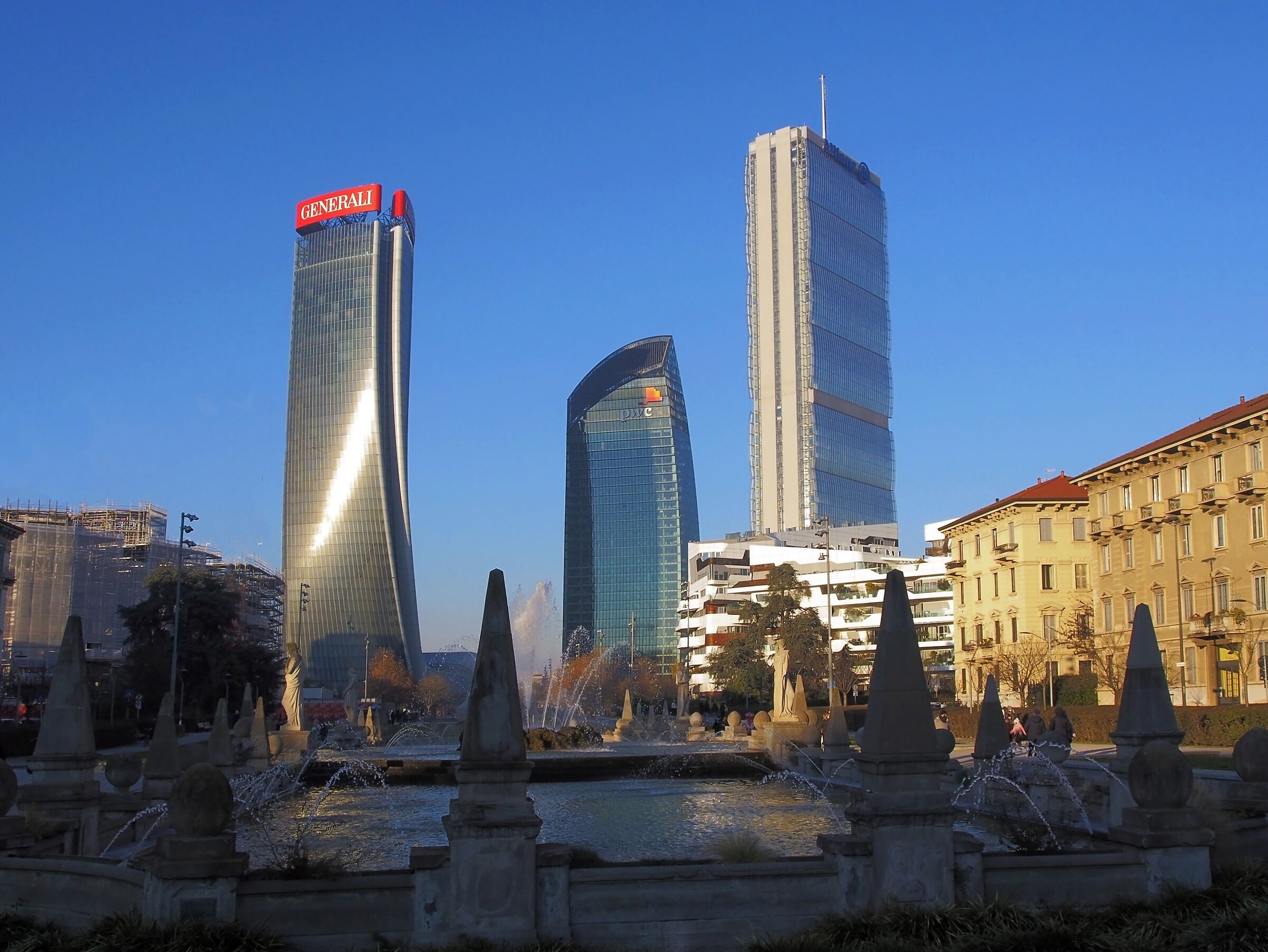 MILANO Citylife - new skyscrapers in Milan...