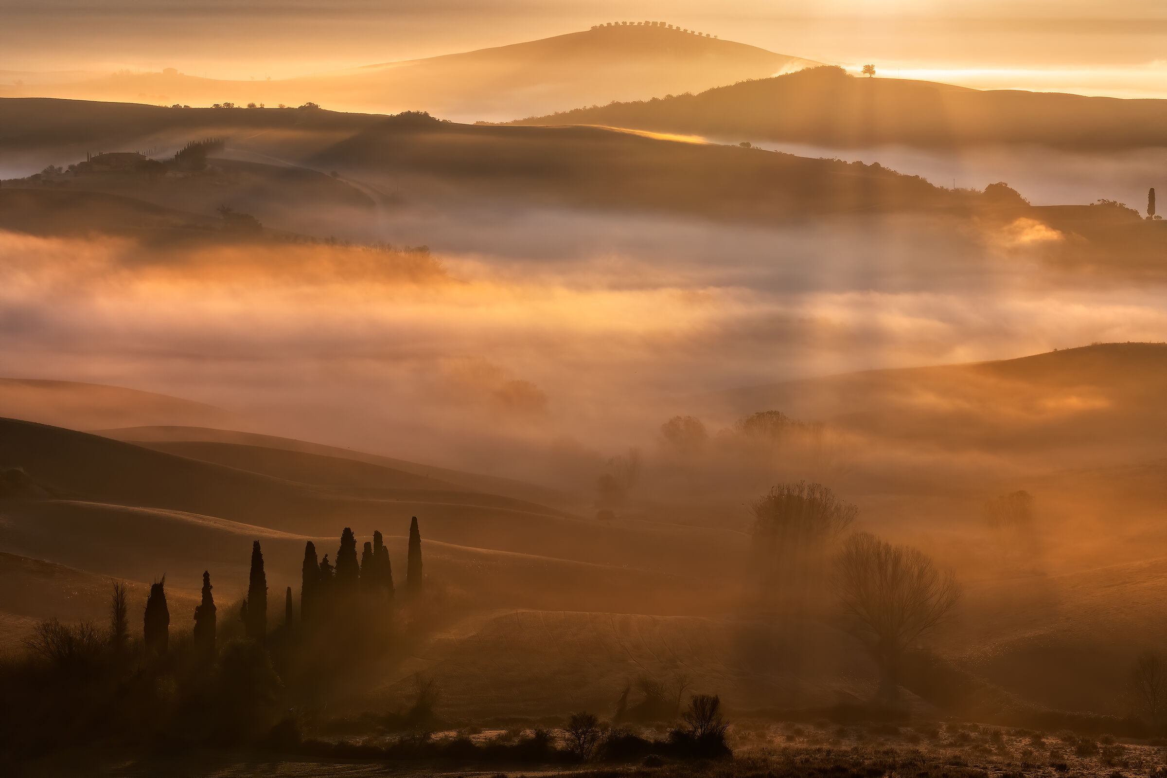 Val d'Orcia mood...