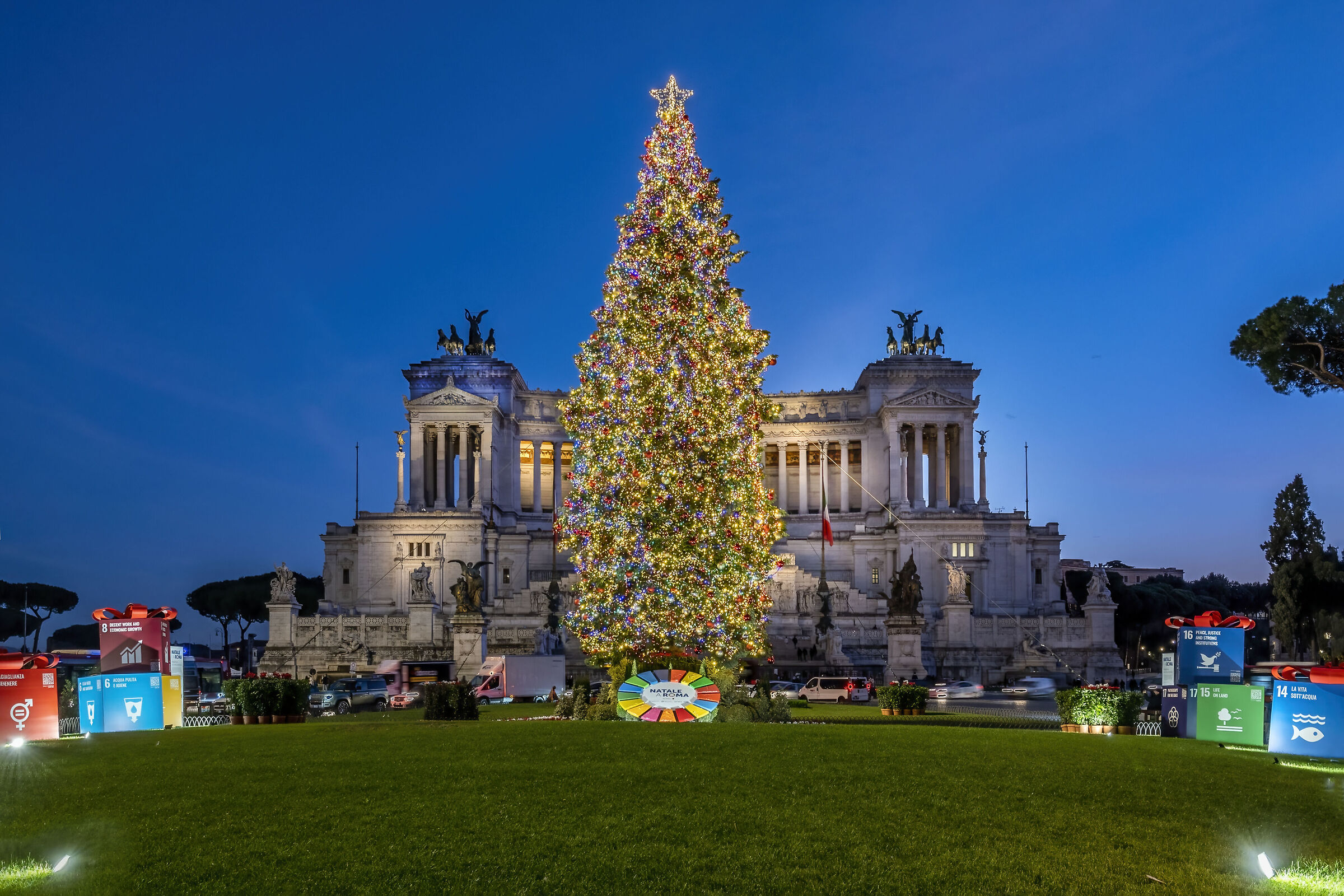 The cult of every Christmas in Rome...