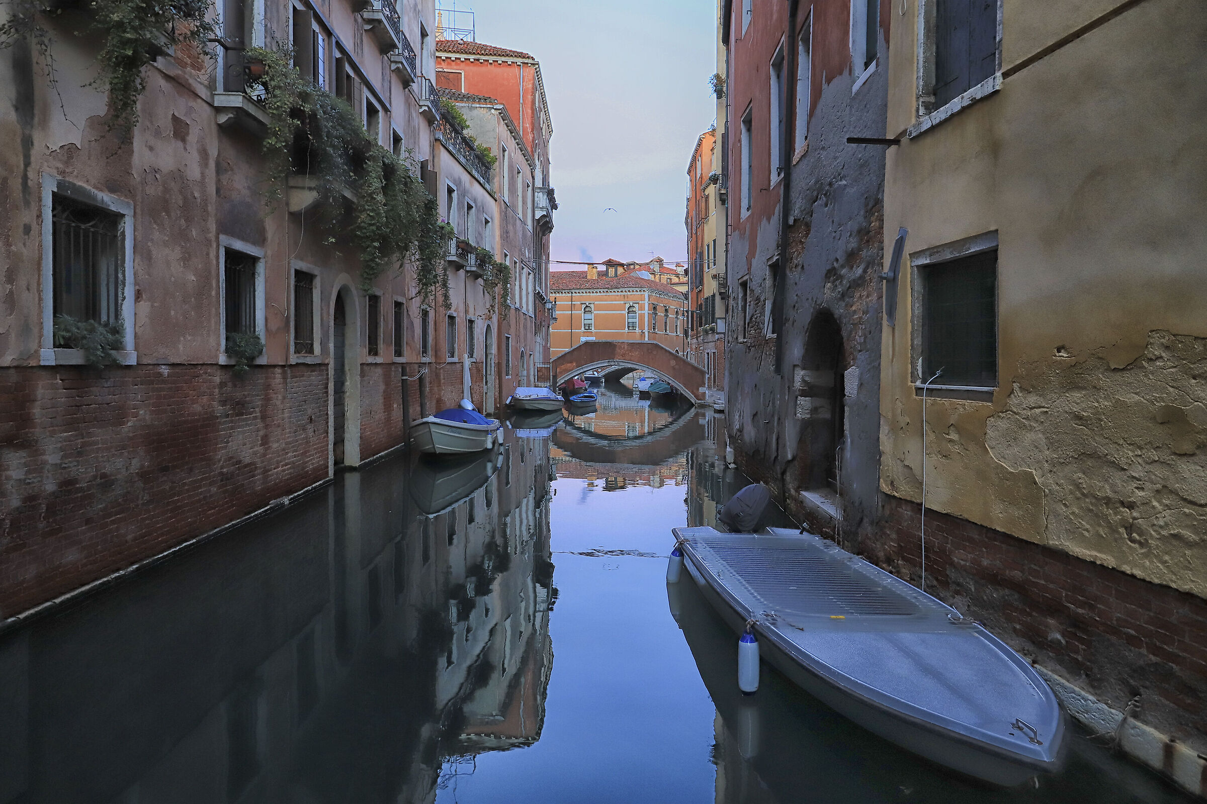 Venice and its canals ...