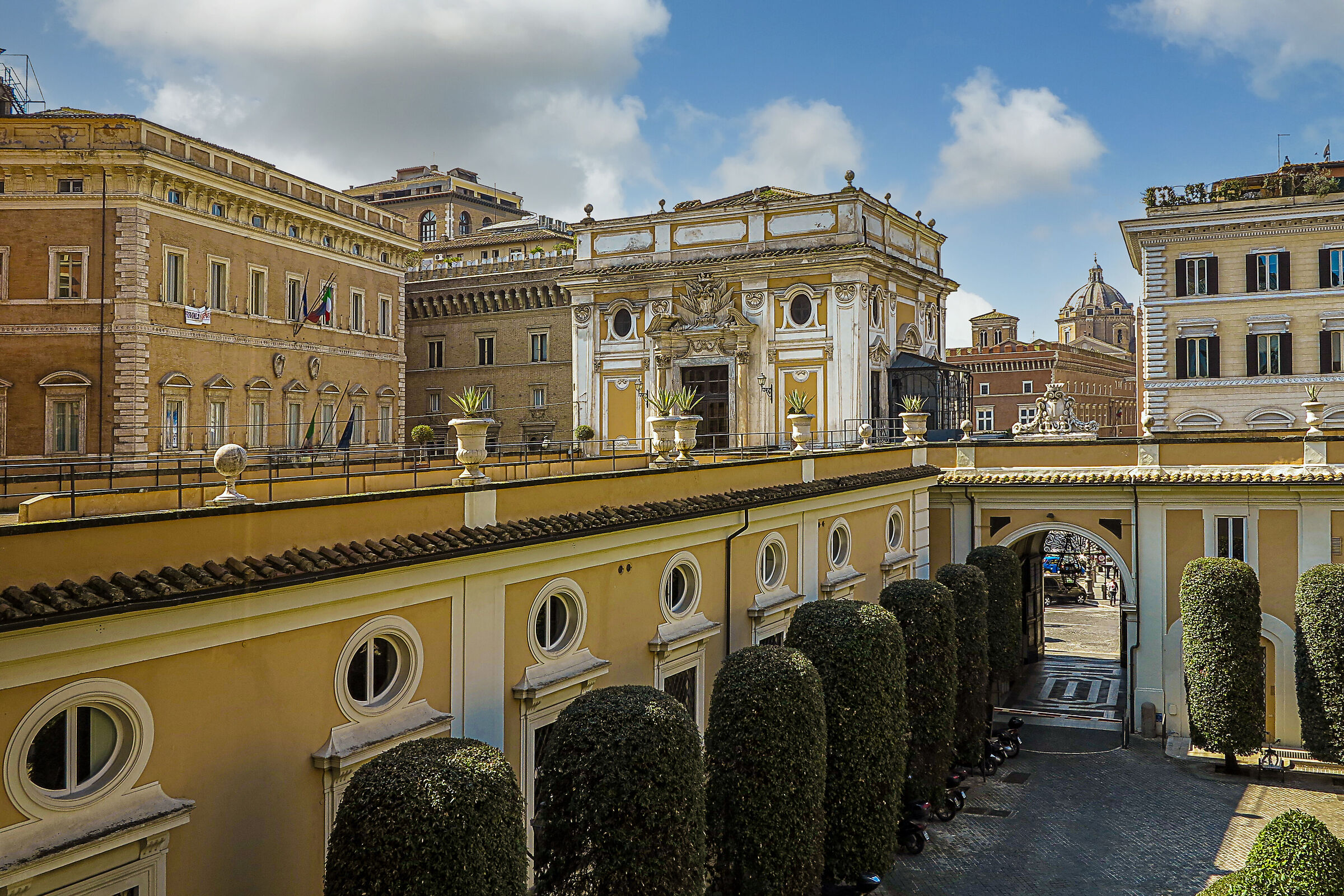 Vista da Palazzo Colonna...