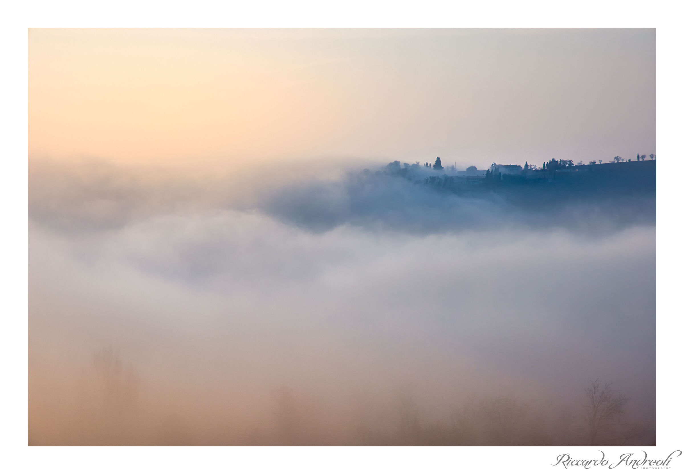 Nebbia sui Colli Euganei...