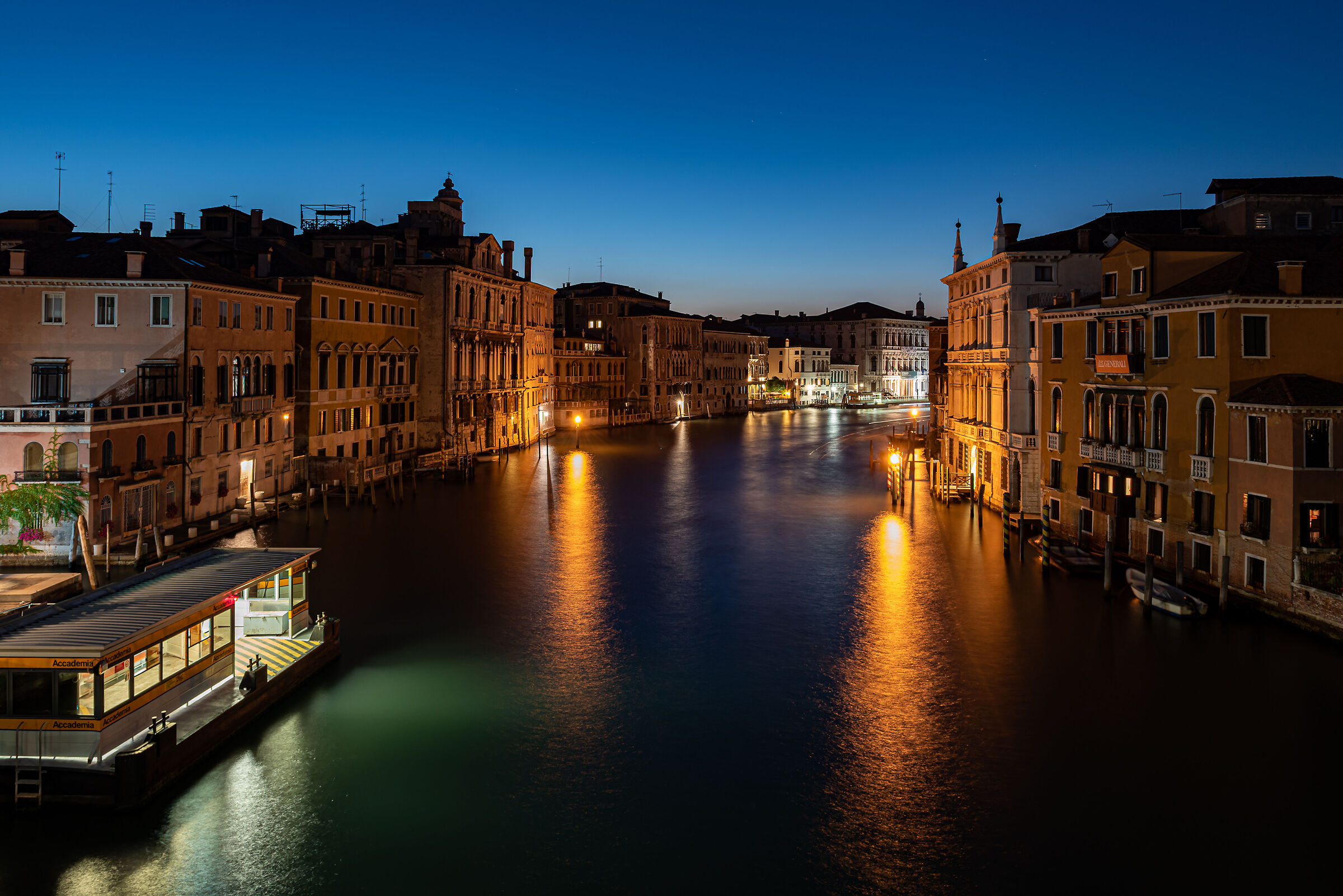Venice in the silence of the lights...