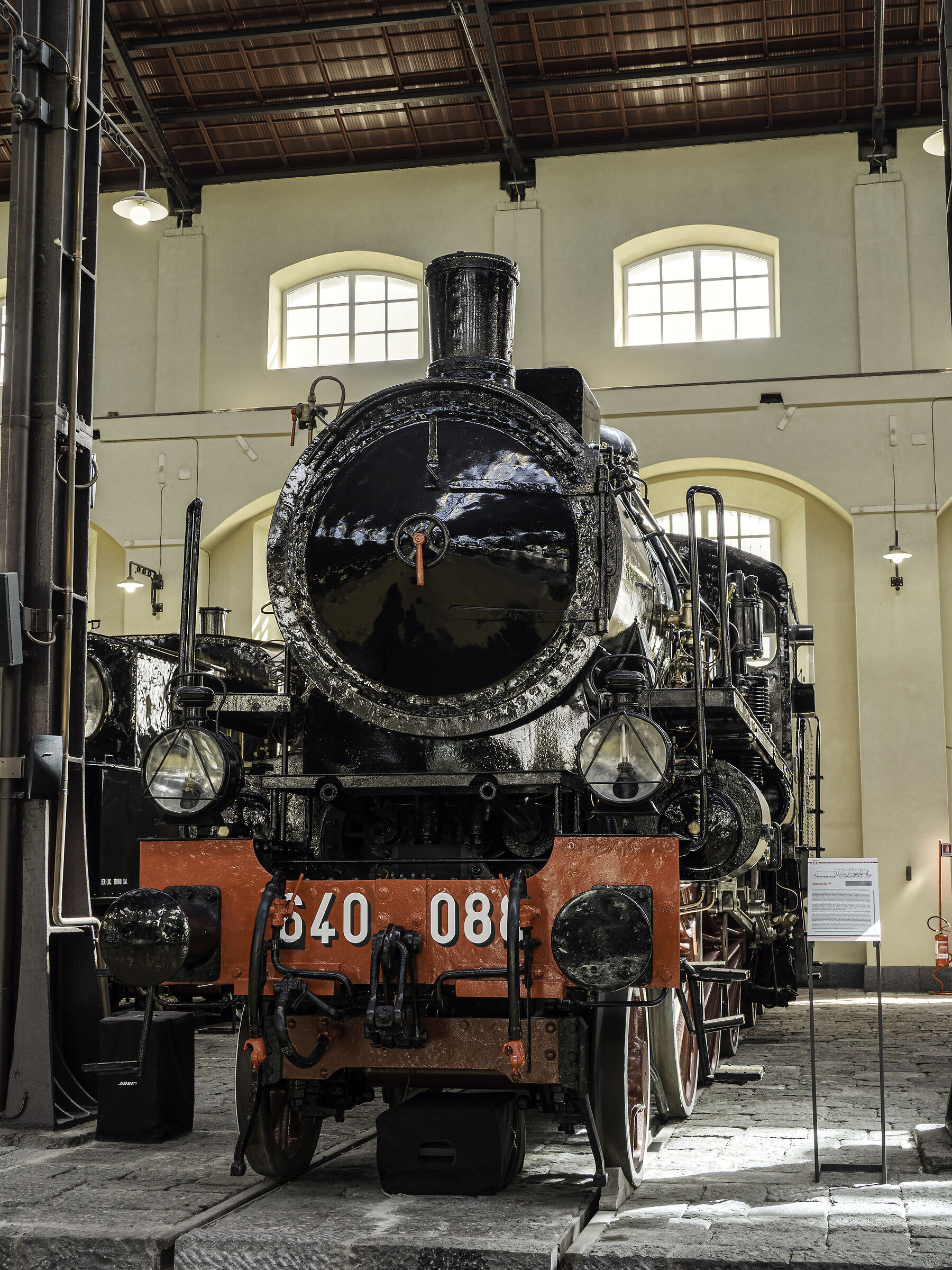 Steam locomotive class 640 - Pietrarsa...