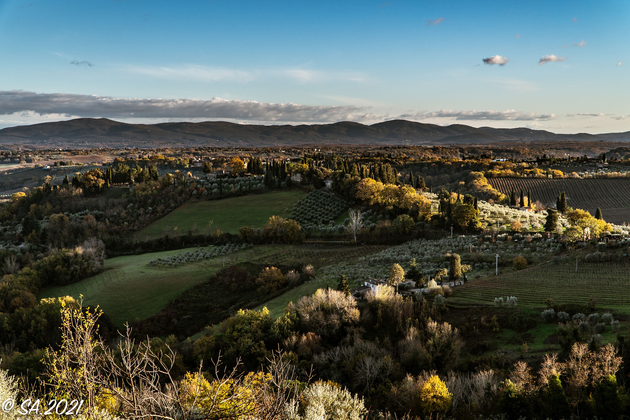 Vista panoramica S.Gimignano...