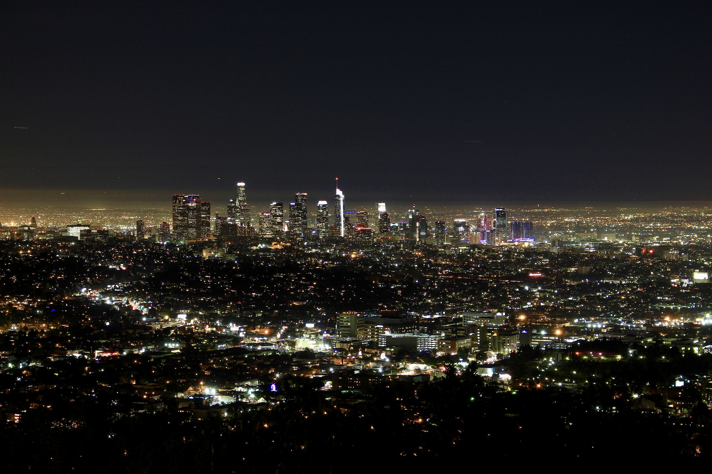 Los Angeles Downtown from the Griffith Observatory...