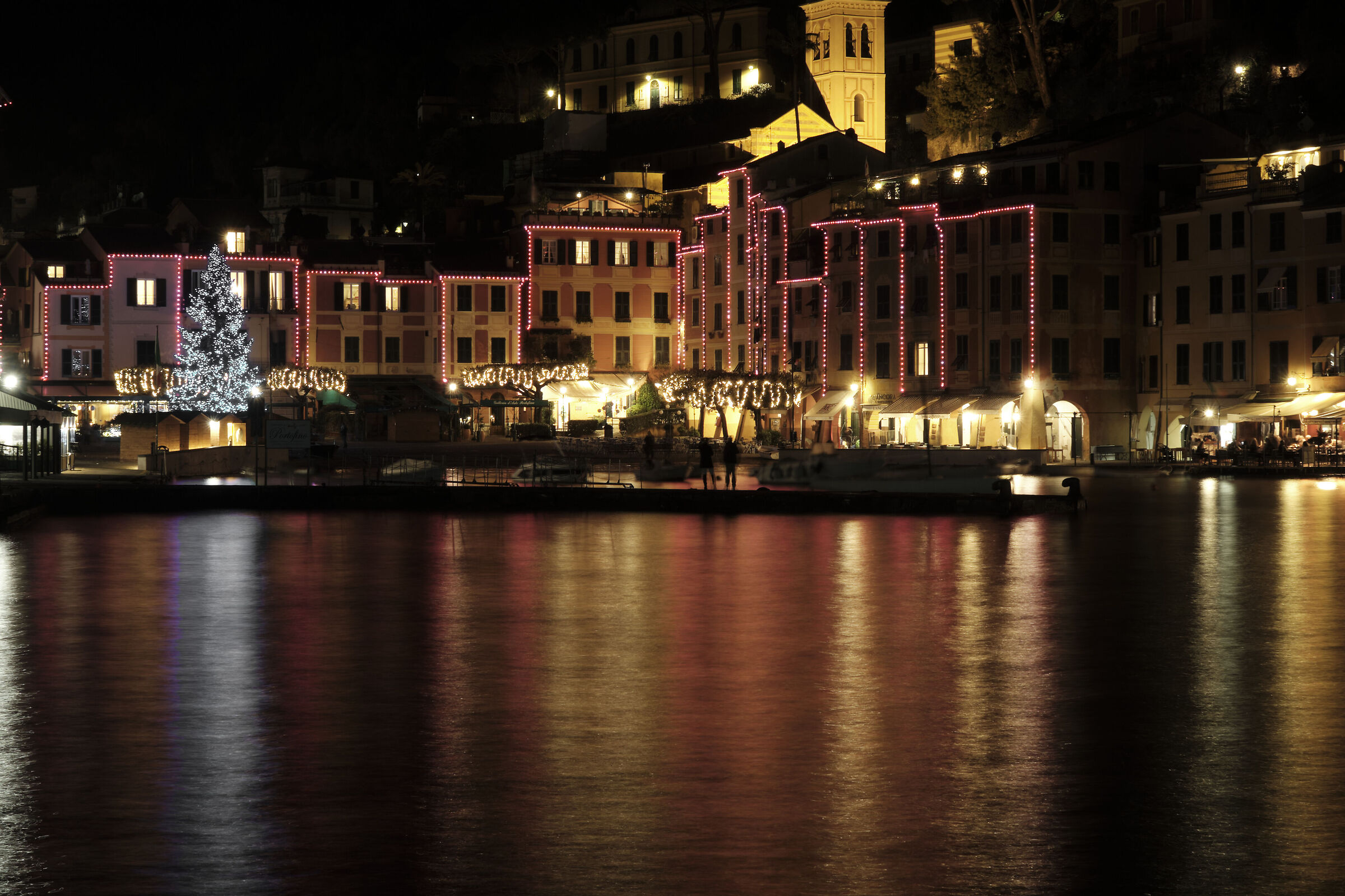Portofino in the Christmas holidays...