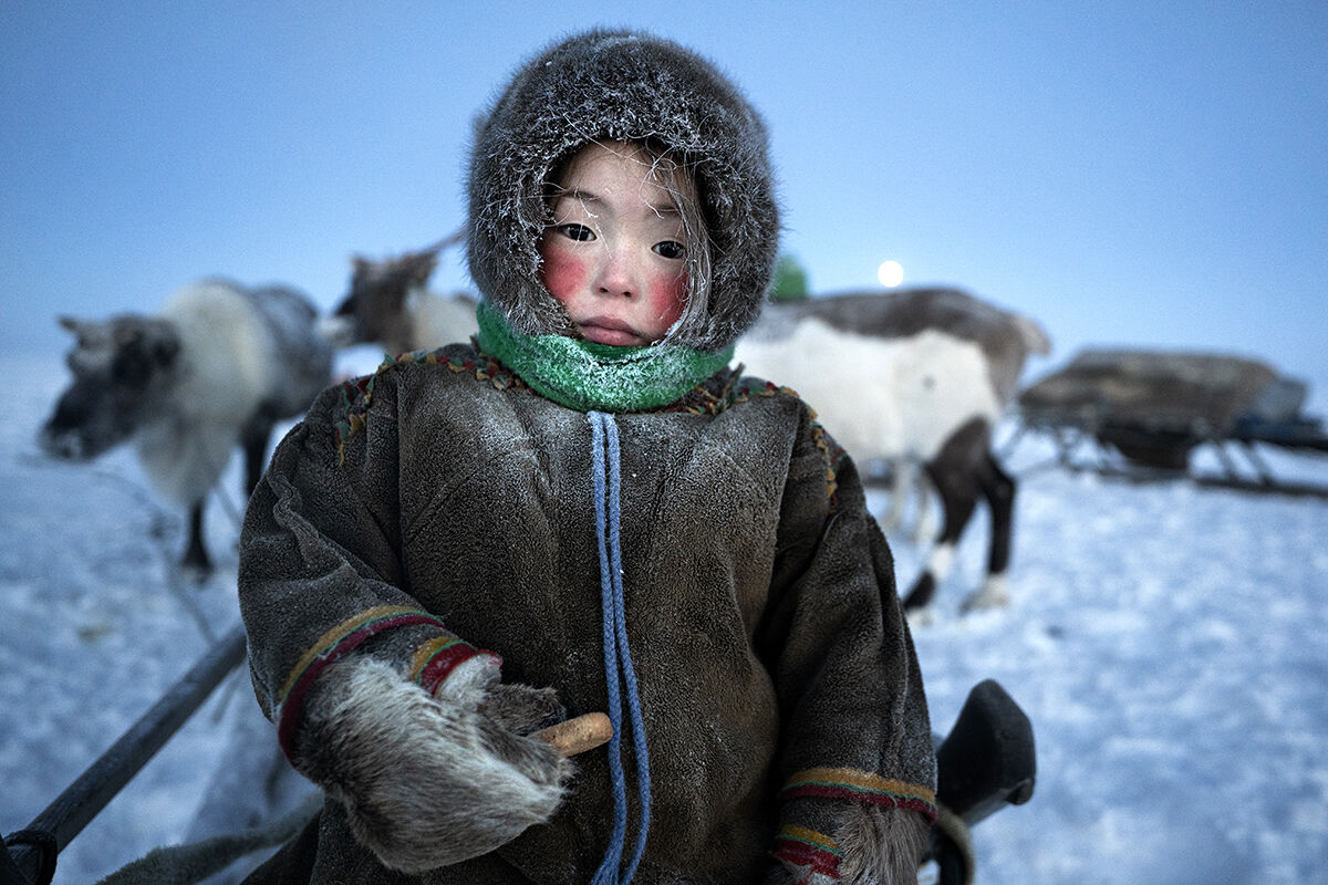 Olga, reindeer breeder. Siberia...