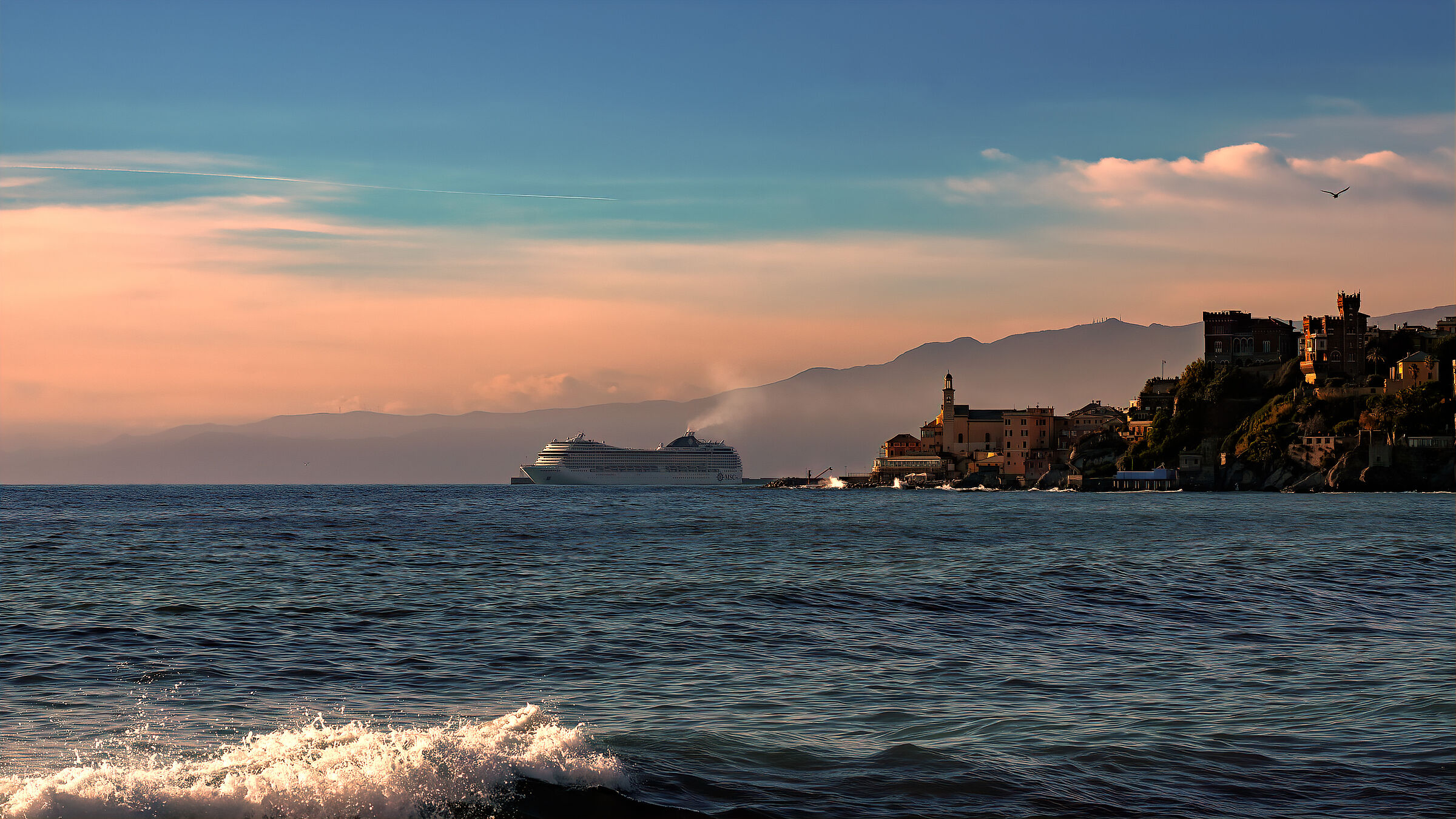 The bow to Boccadasse...