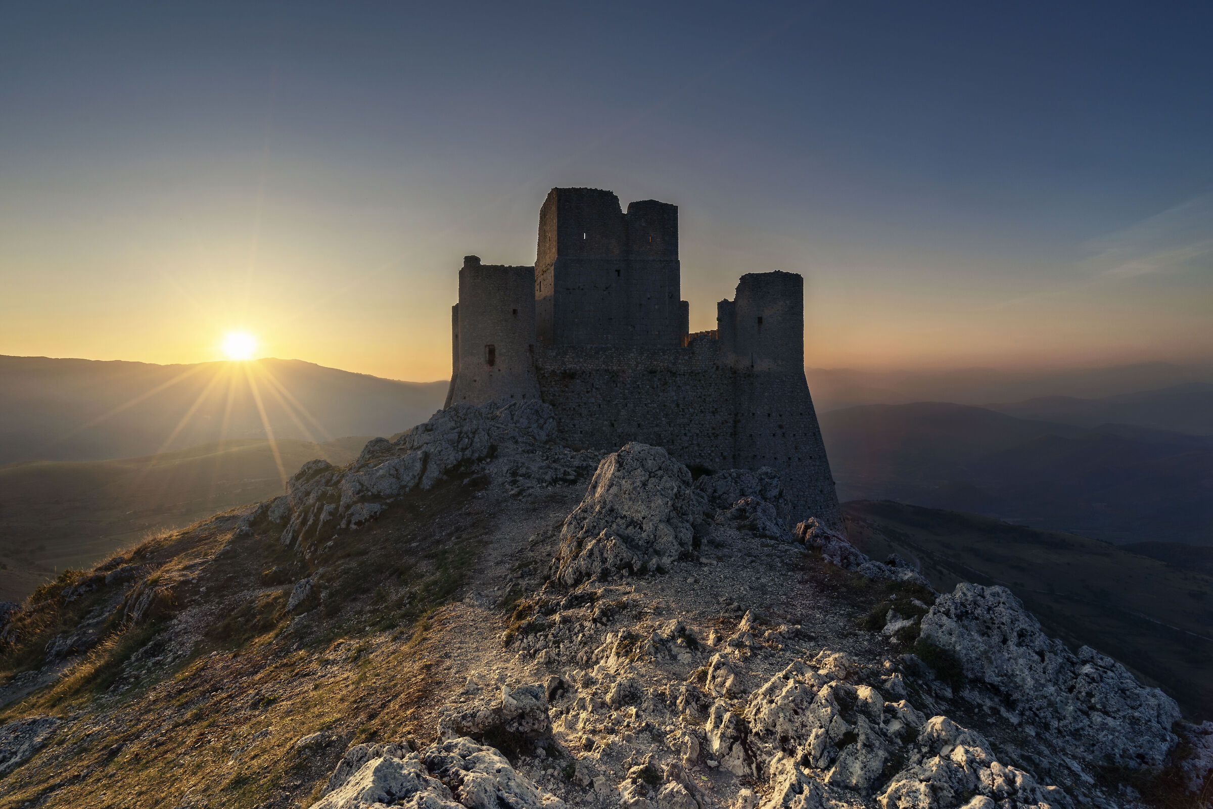 Sunrise at the fortress...