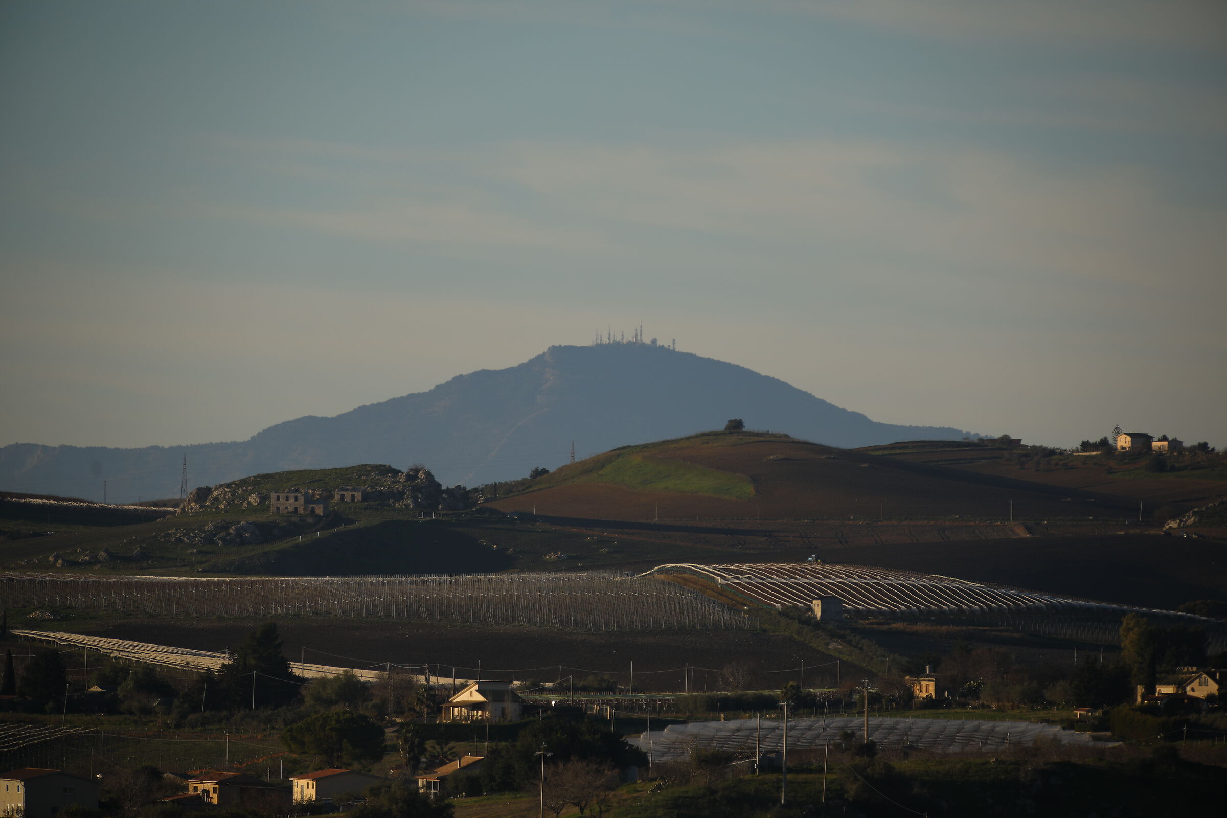 View towards Monte Cammarata with 2x...
