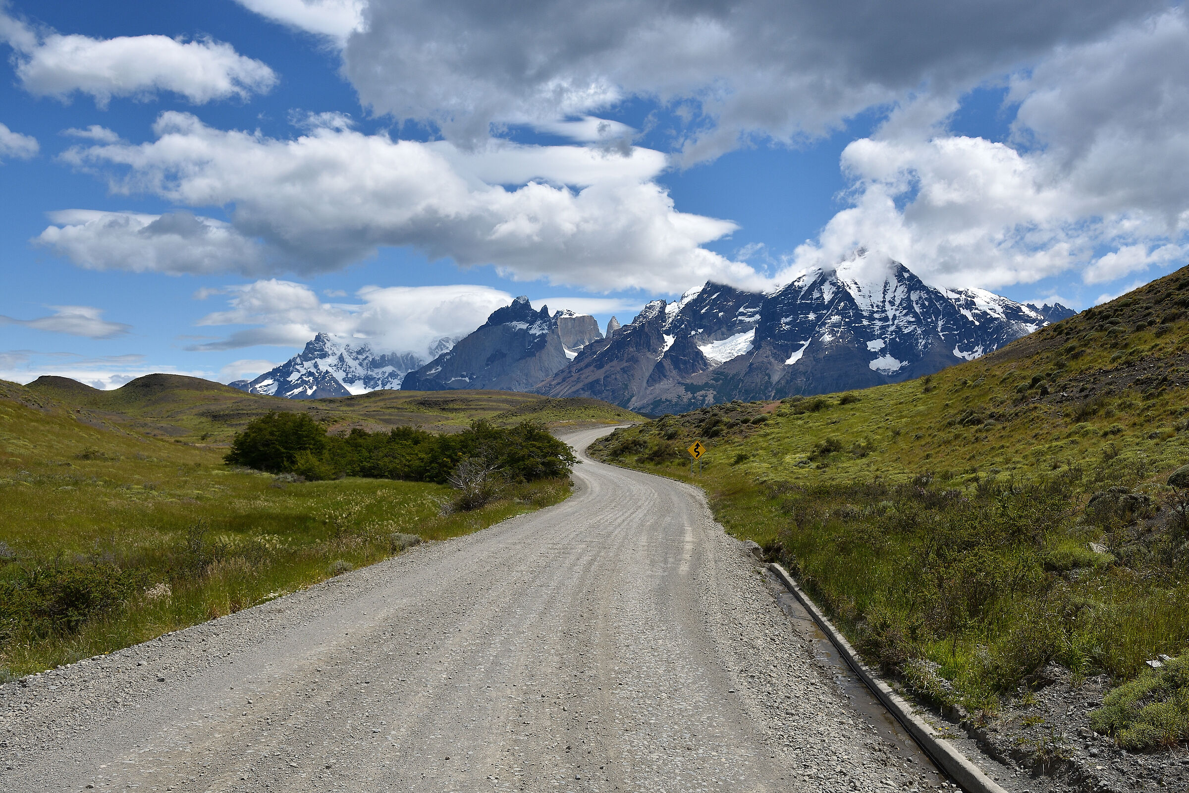 Towards the Paine Towers - Chile...