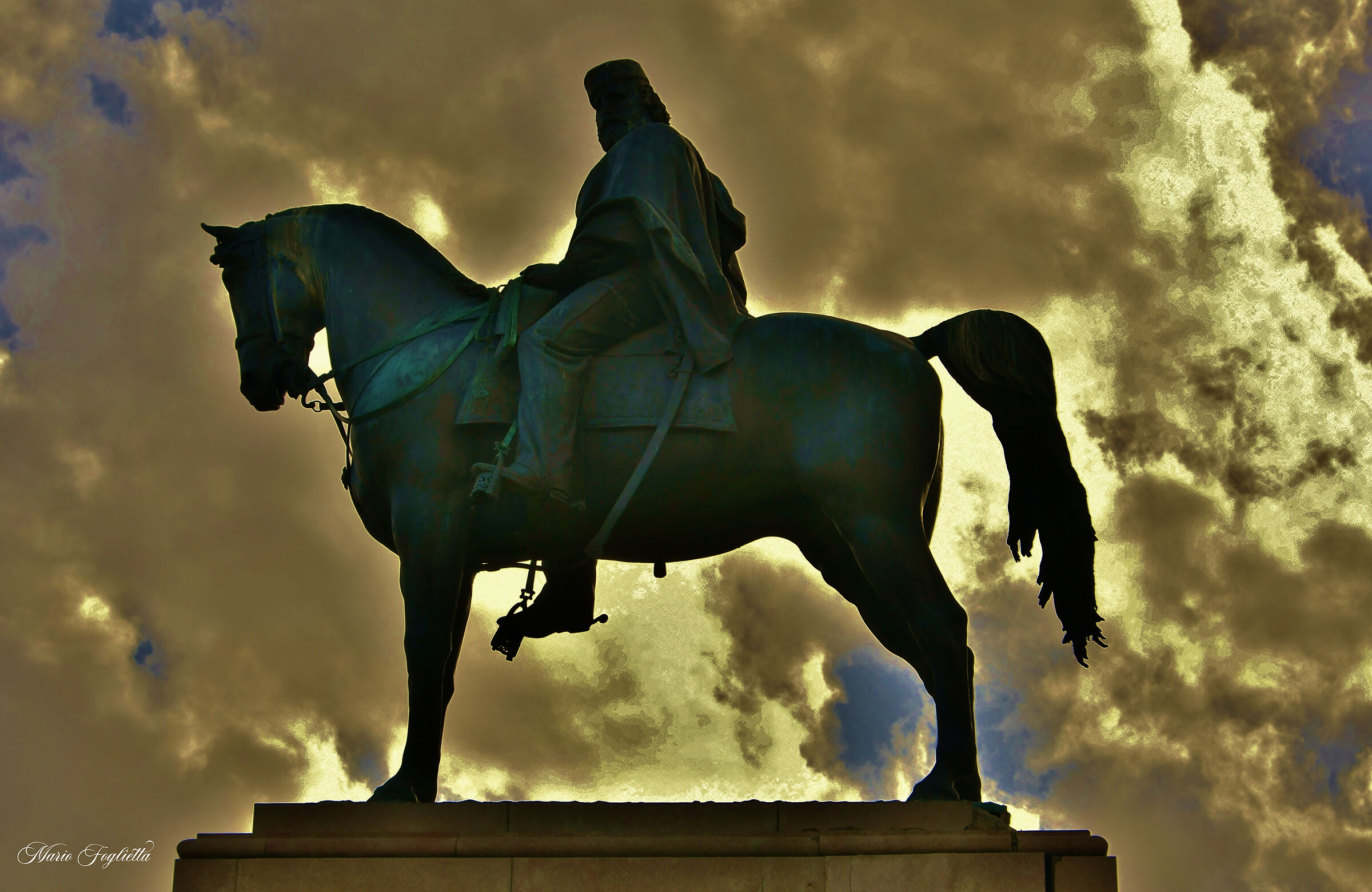 Monument to Giuseppe Garibaldi...