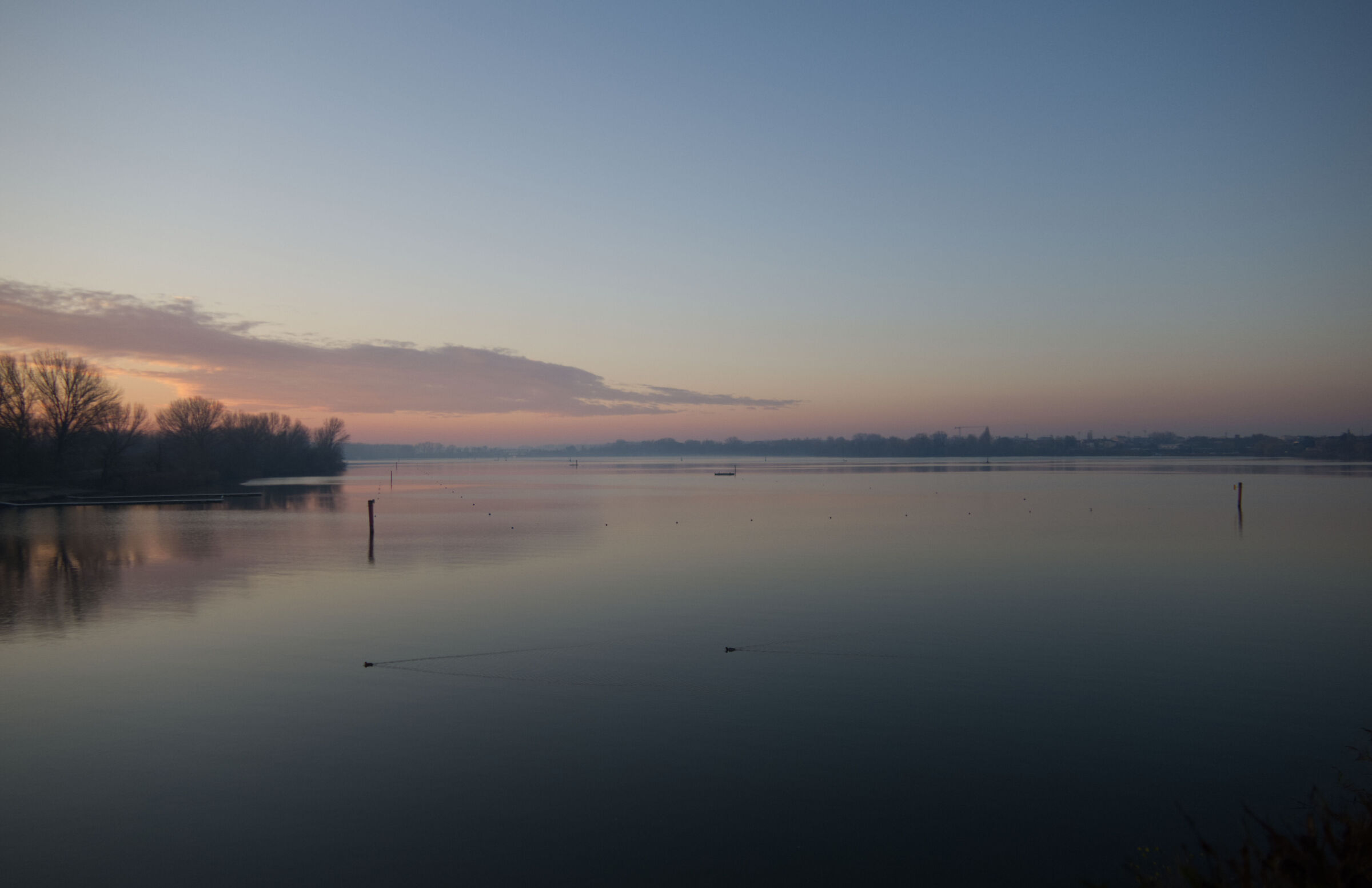 Lago inferiore Mantova - alba 7-12-21 h 7.40...