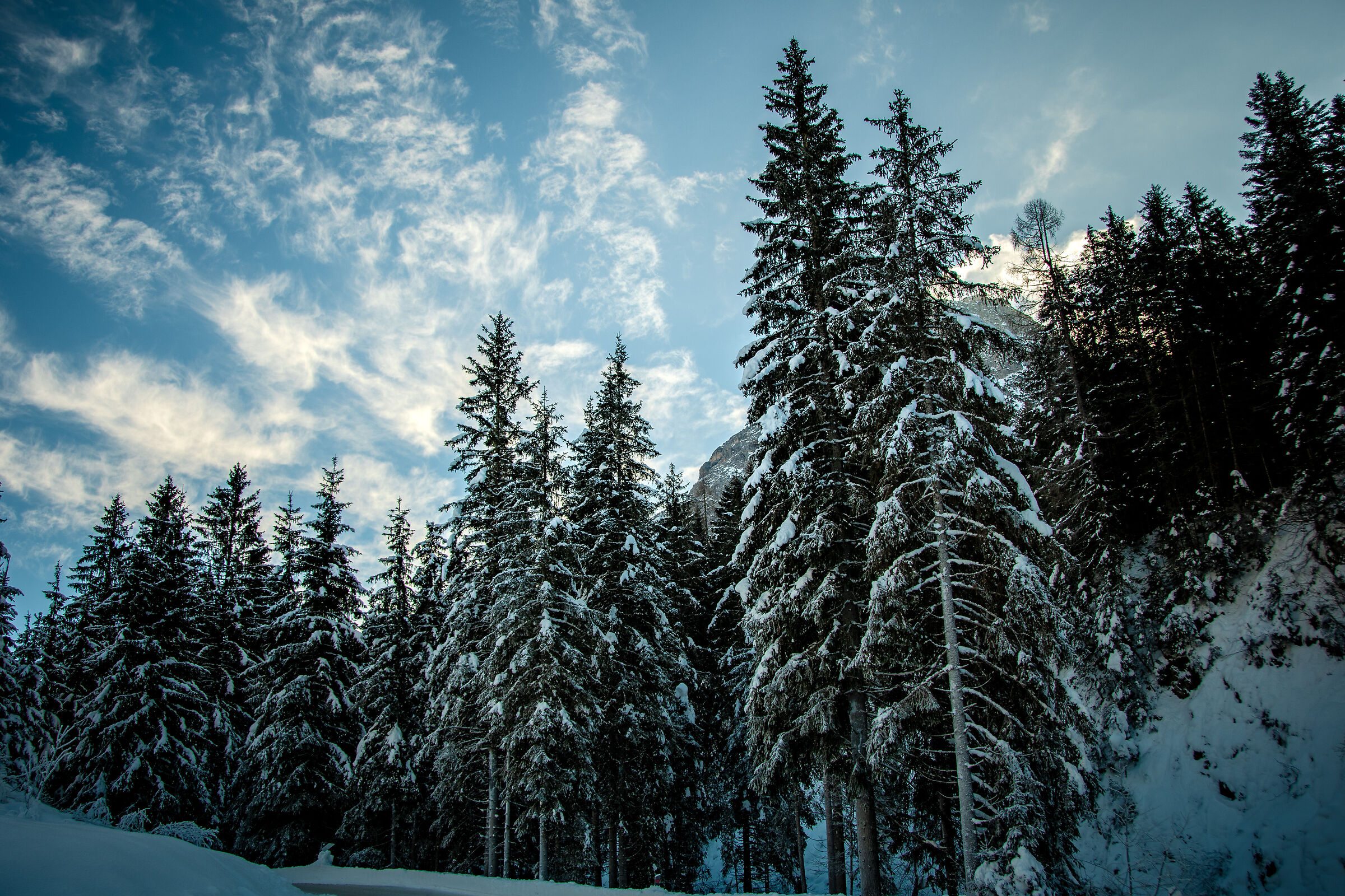 Winter clouds...