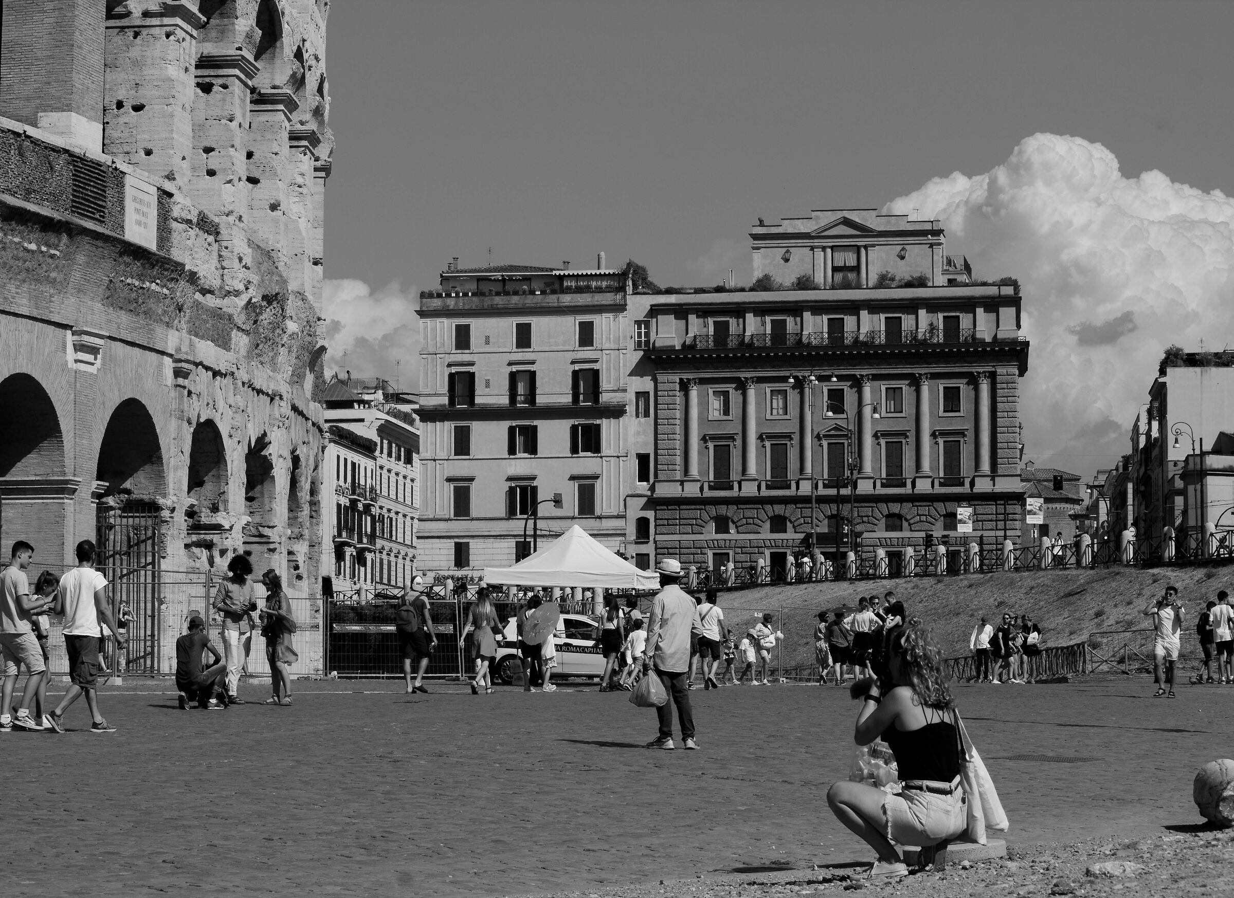 Piazza del Colosseo...