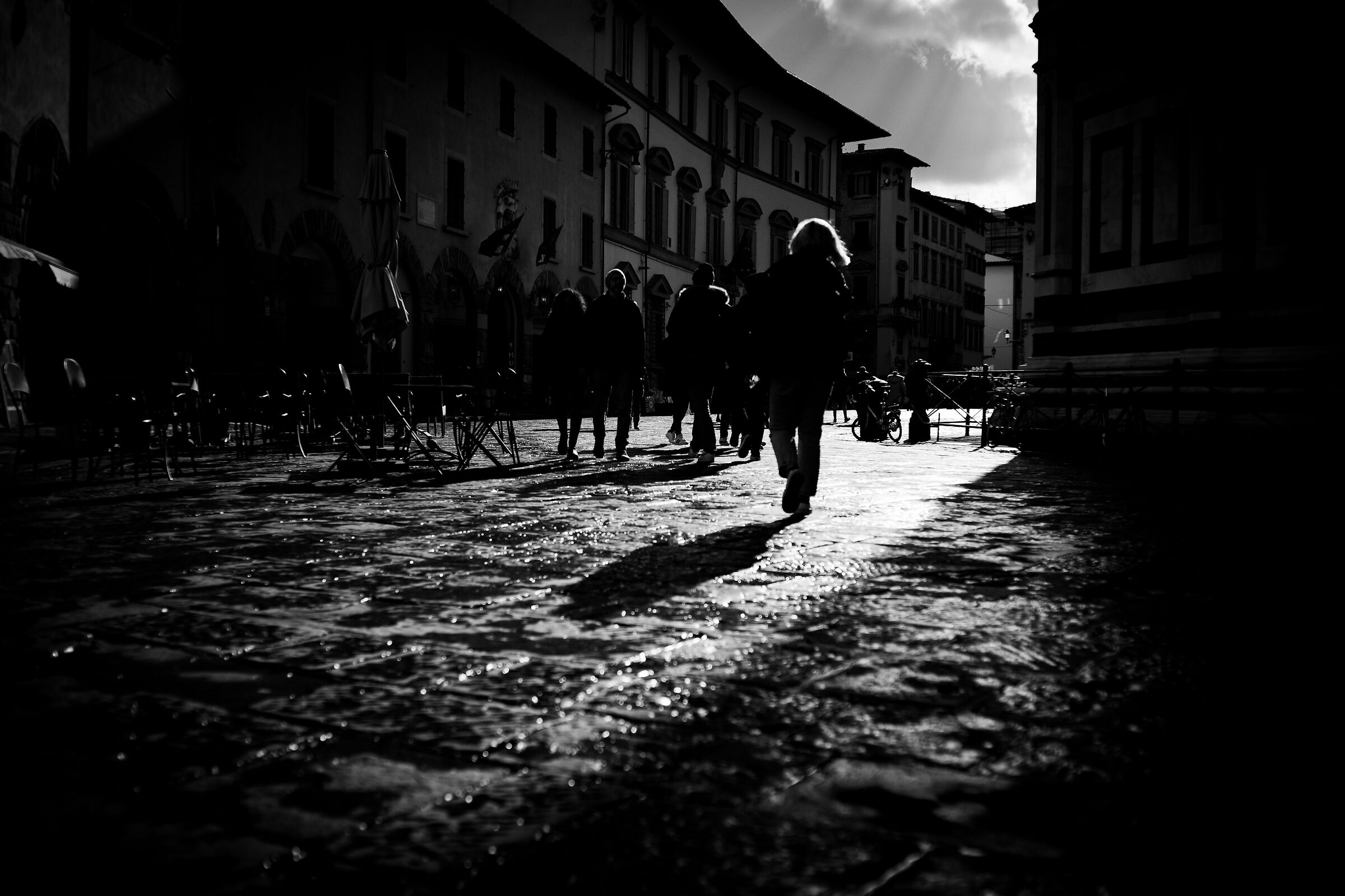 Florence Piazza Duomo - Shadows...