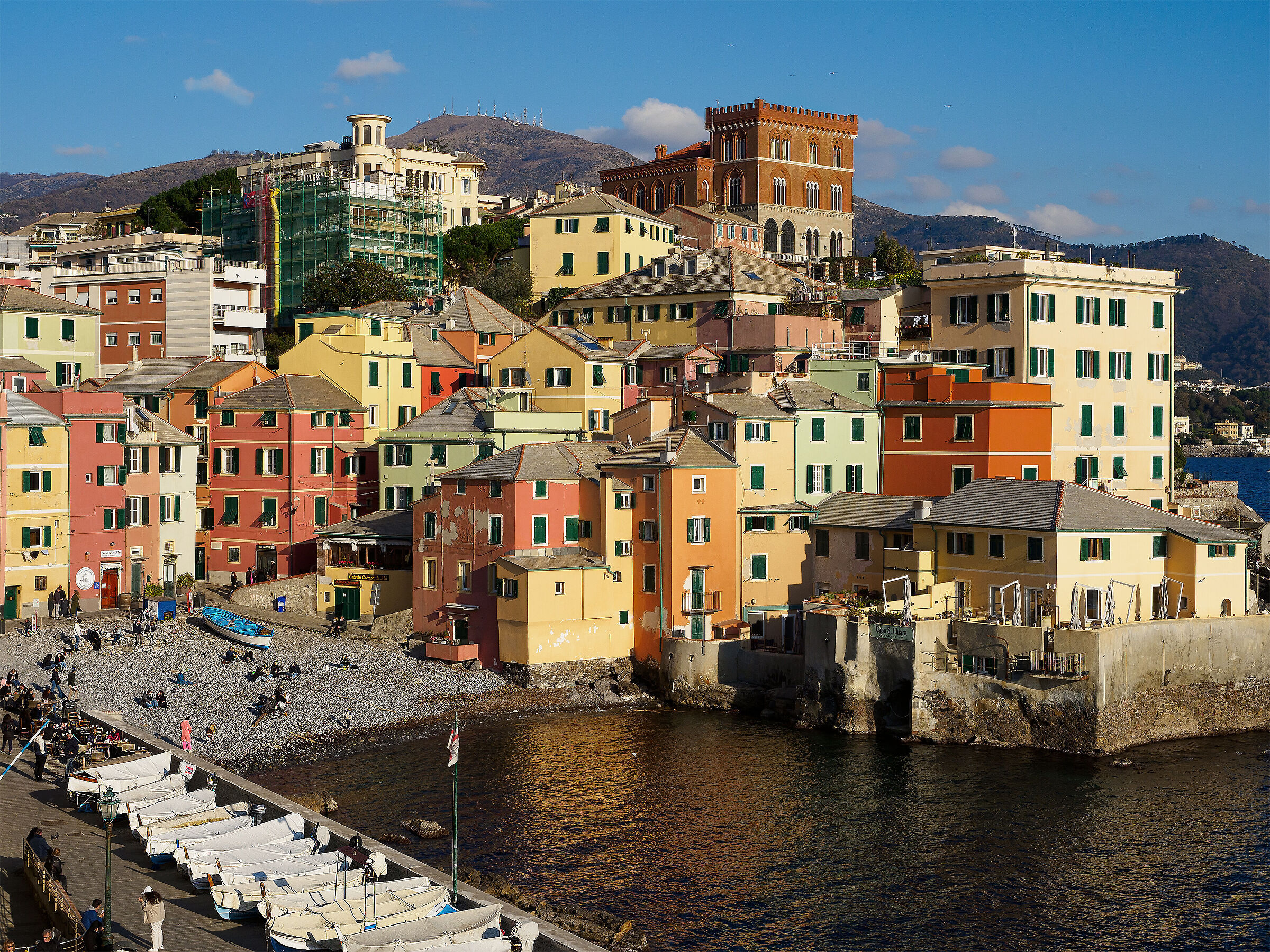 Genoa - The colors of Boccadasse...