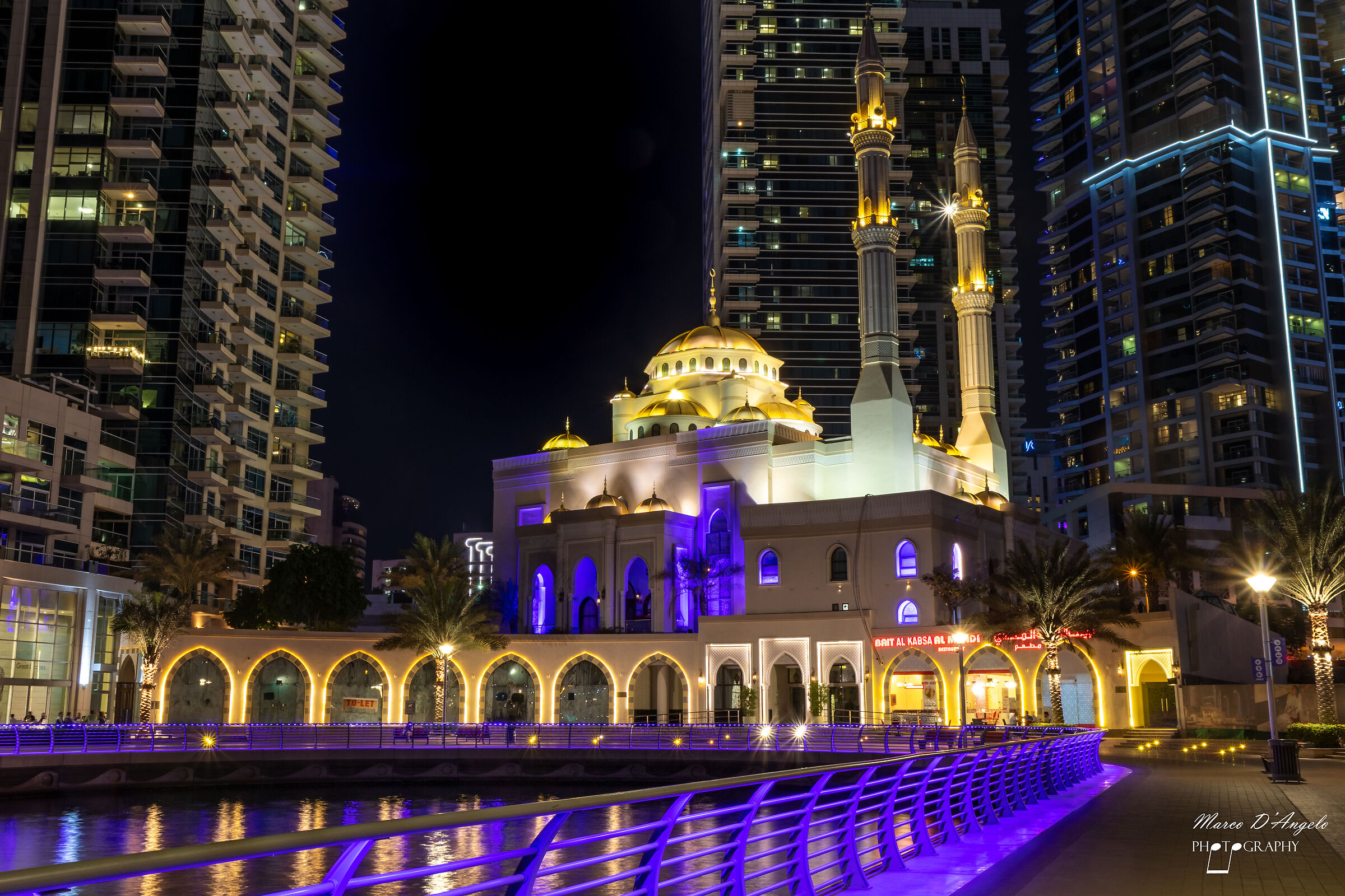 Dubai Marina moschea...