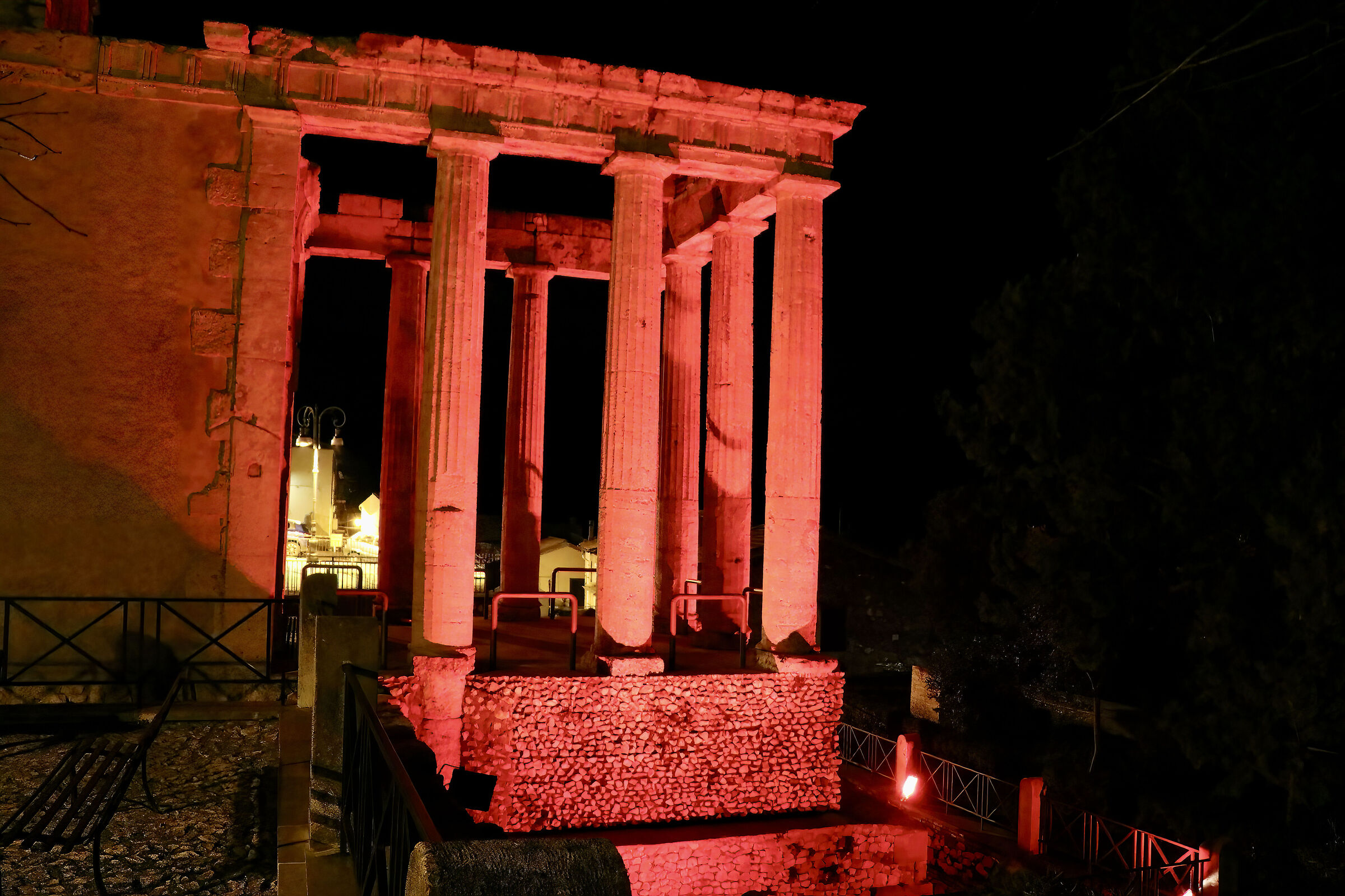 Temple of Hercules in Cori (LT)...