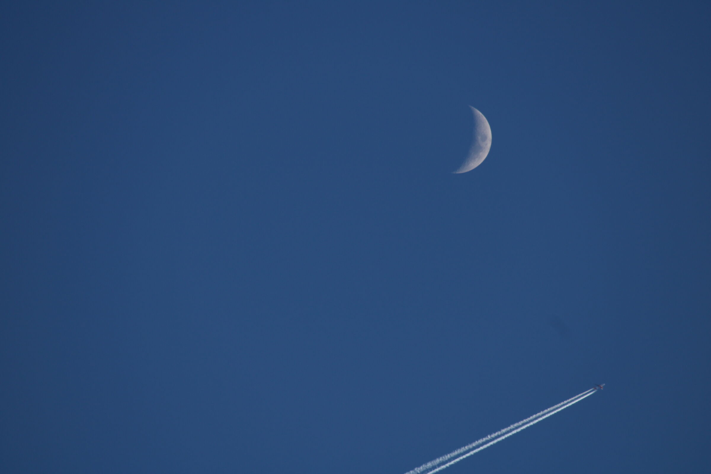 Moon by day....