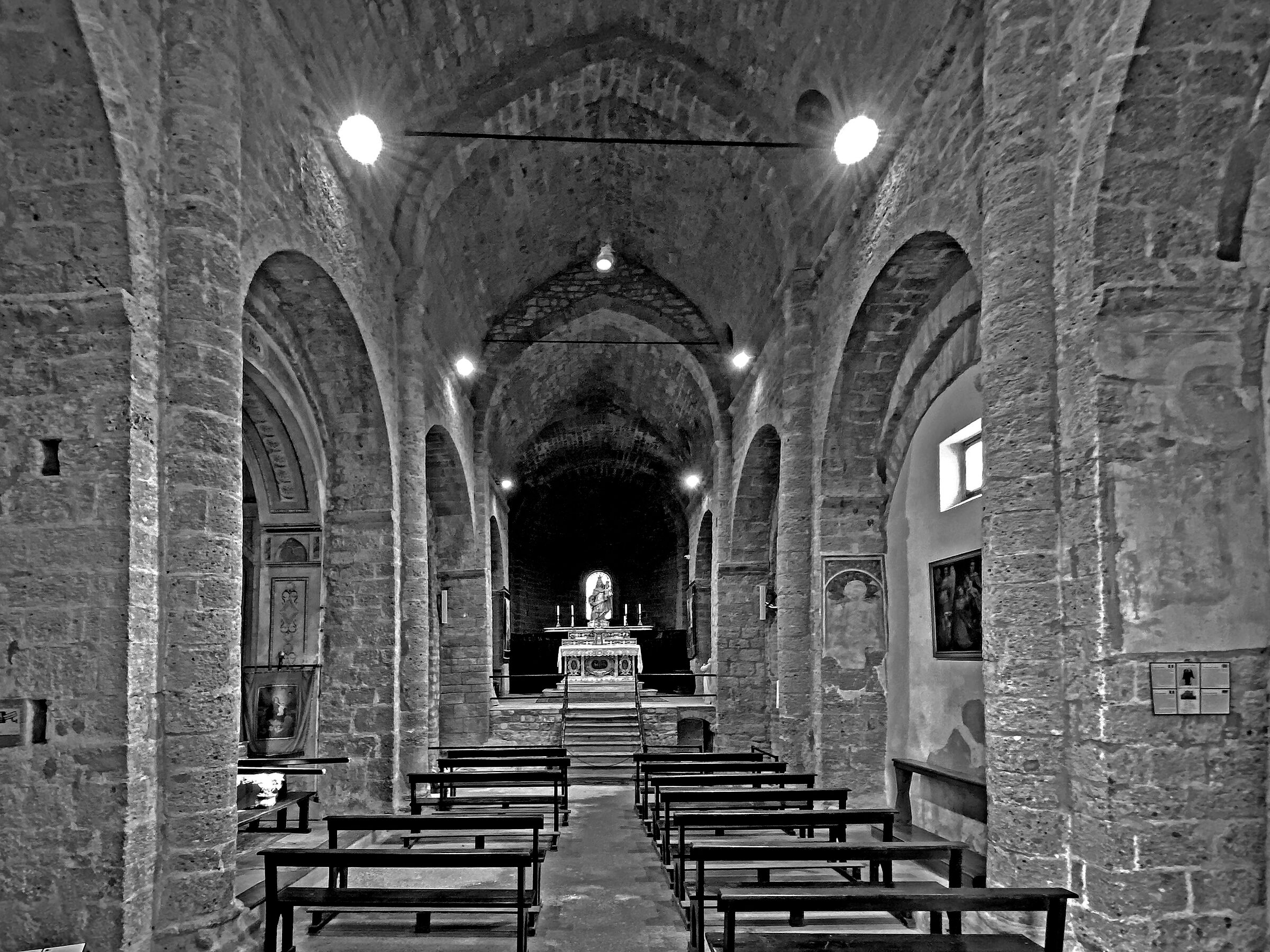 Church of San Michele Arcangelo interior...