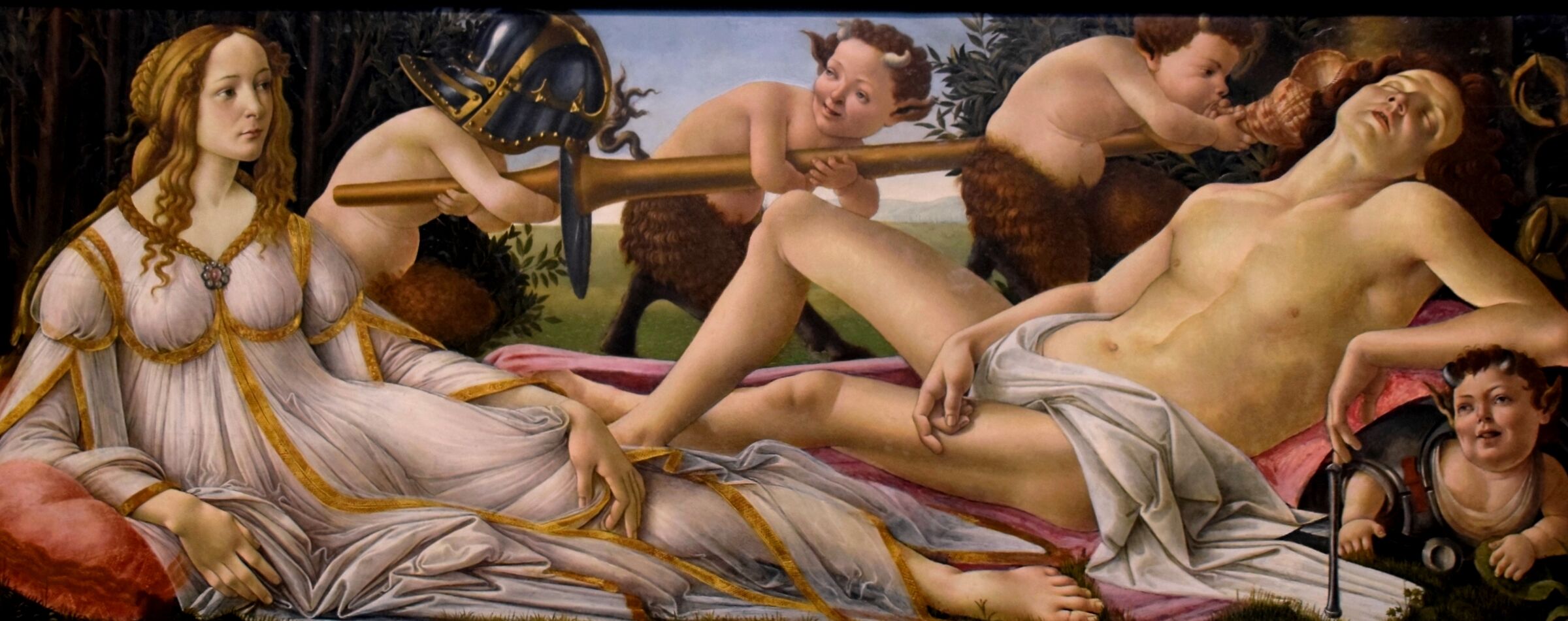 Sandro Botticelli "Venus and Mars"...