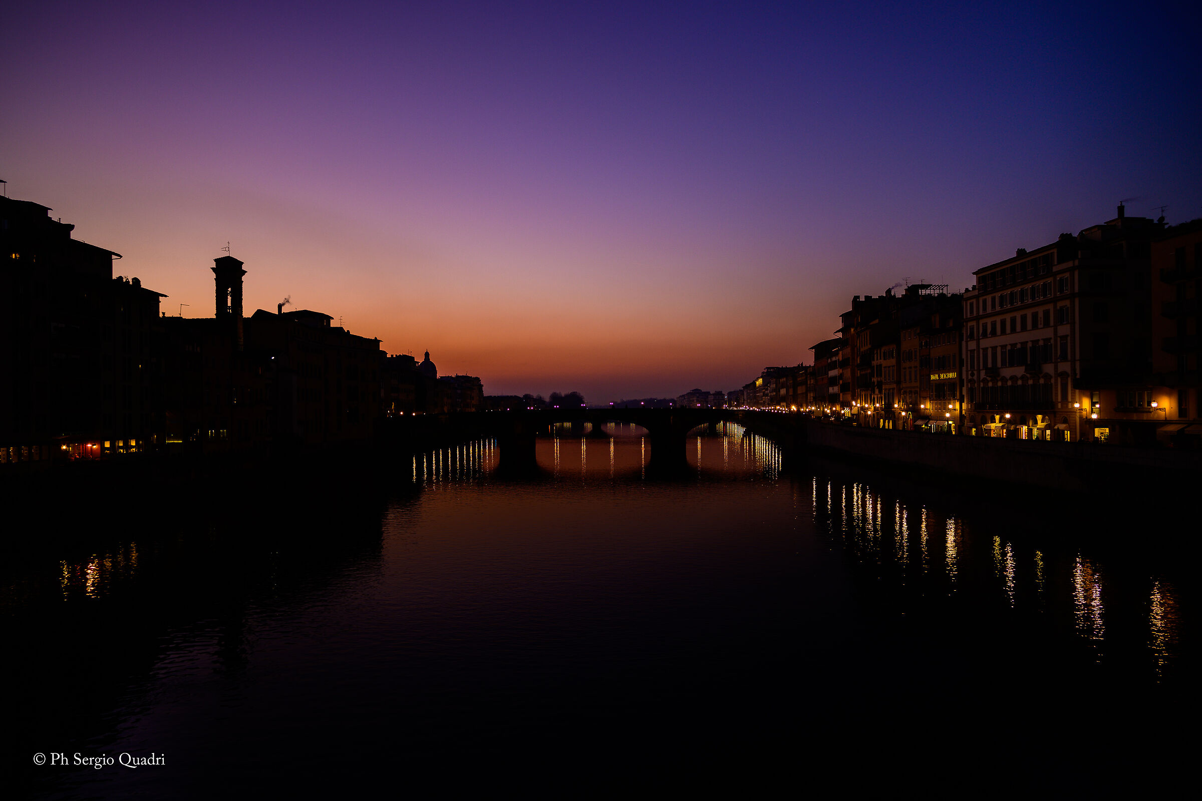 Firenze, tramonto...