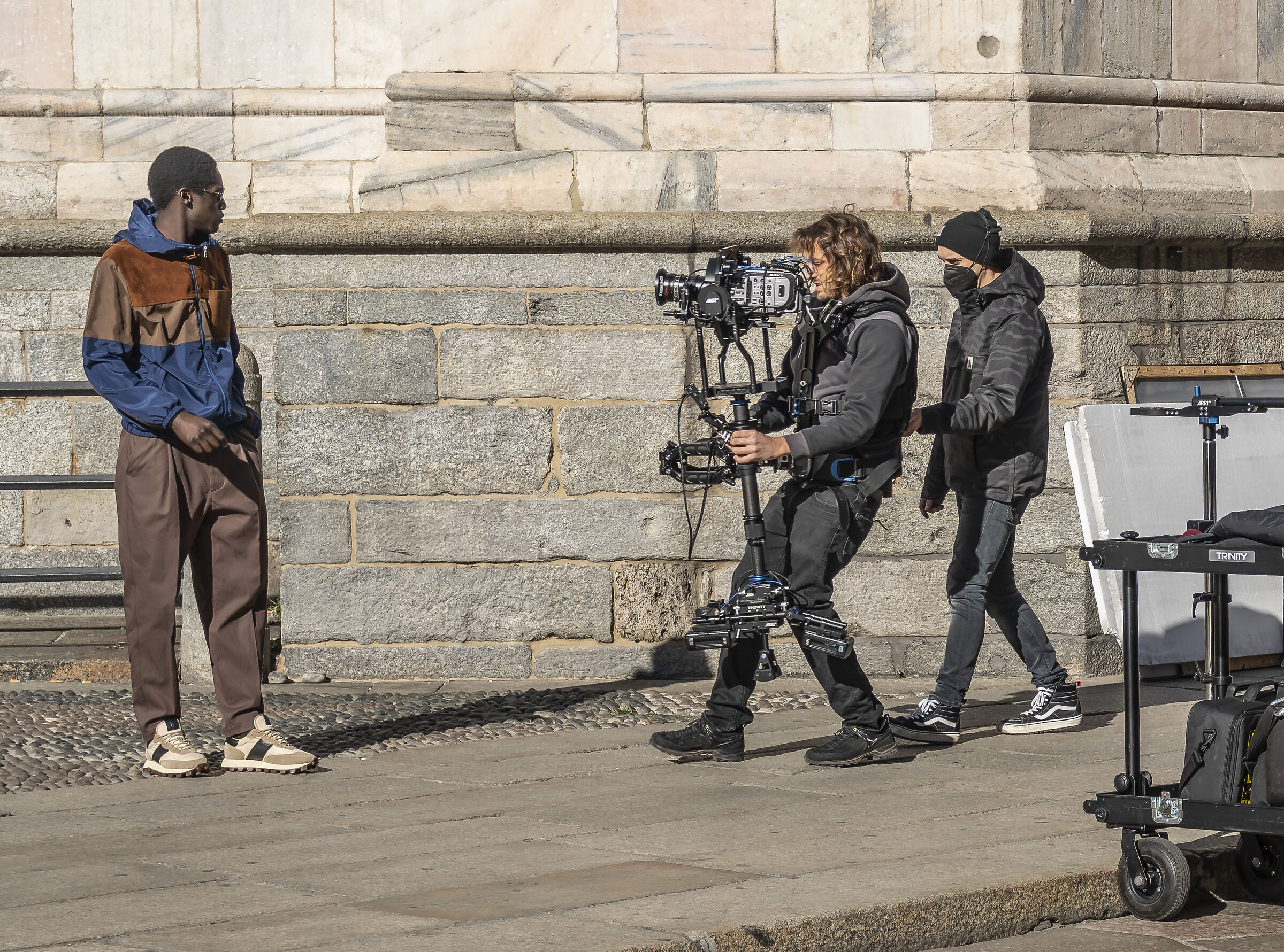 Piazza del Duomo - Making a video - 3...