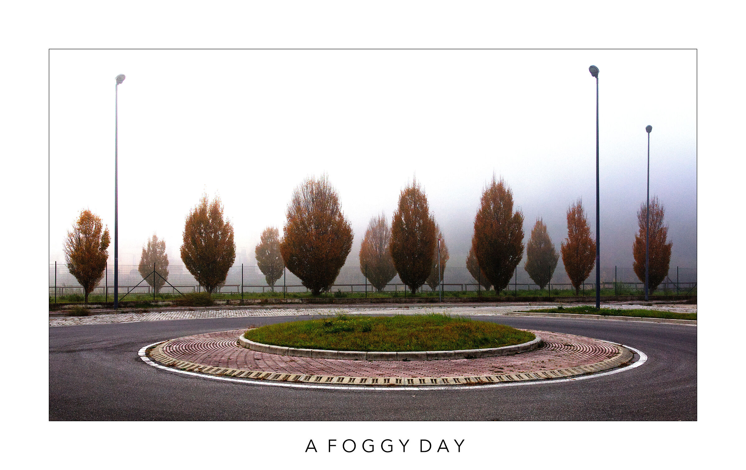 A foggy day...