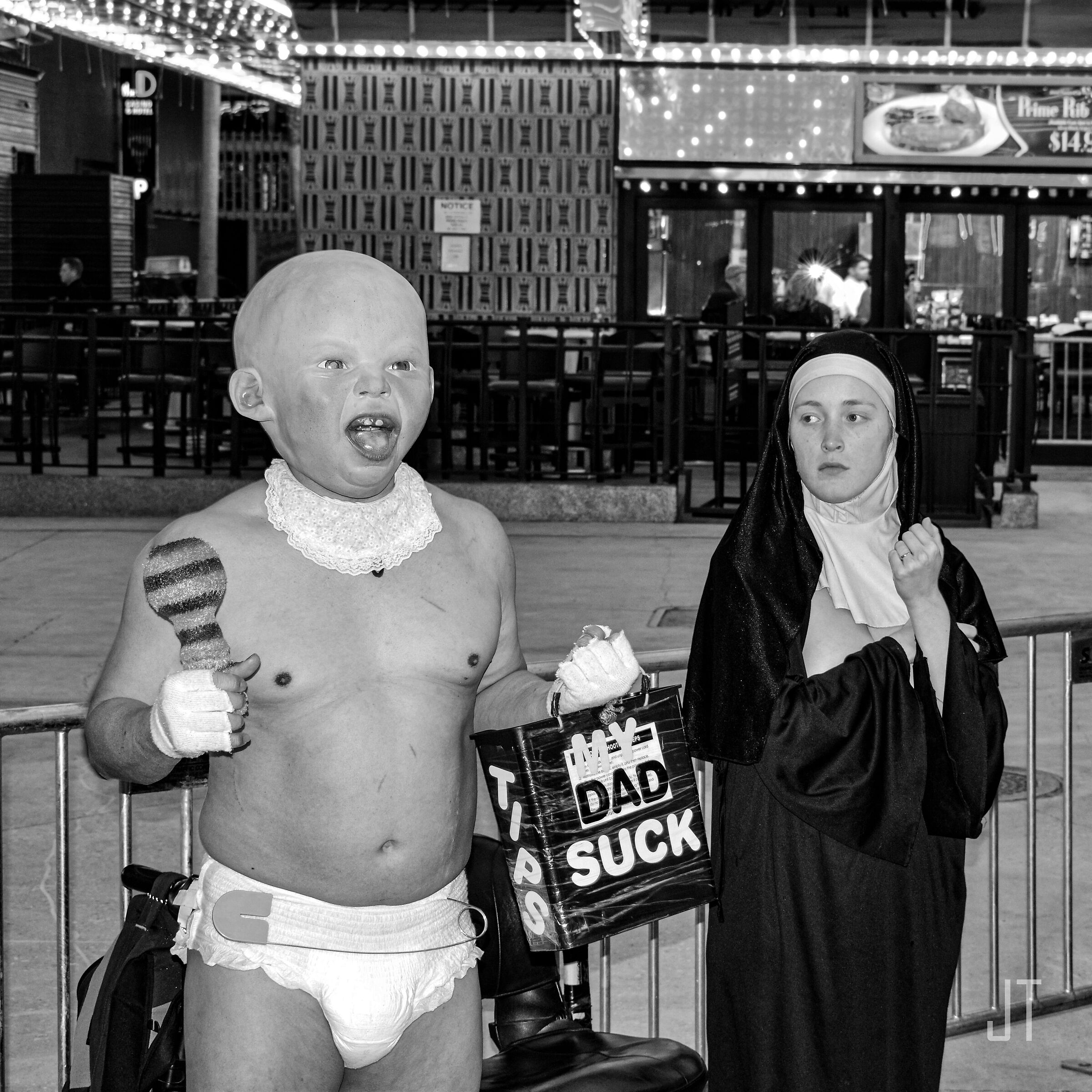 The nun... and the child...